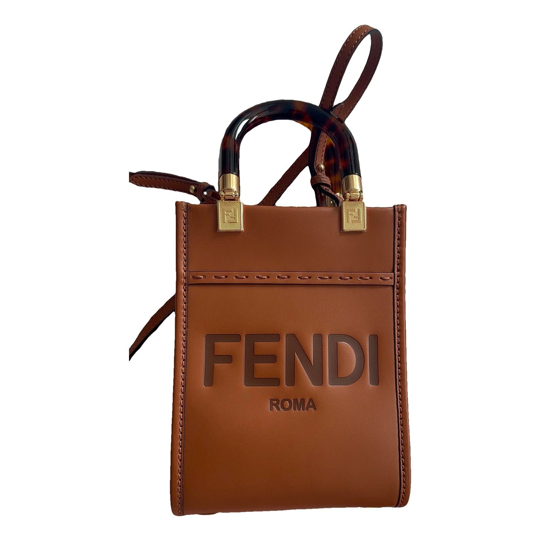Sunshine leather tote