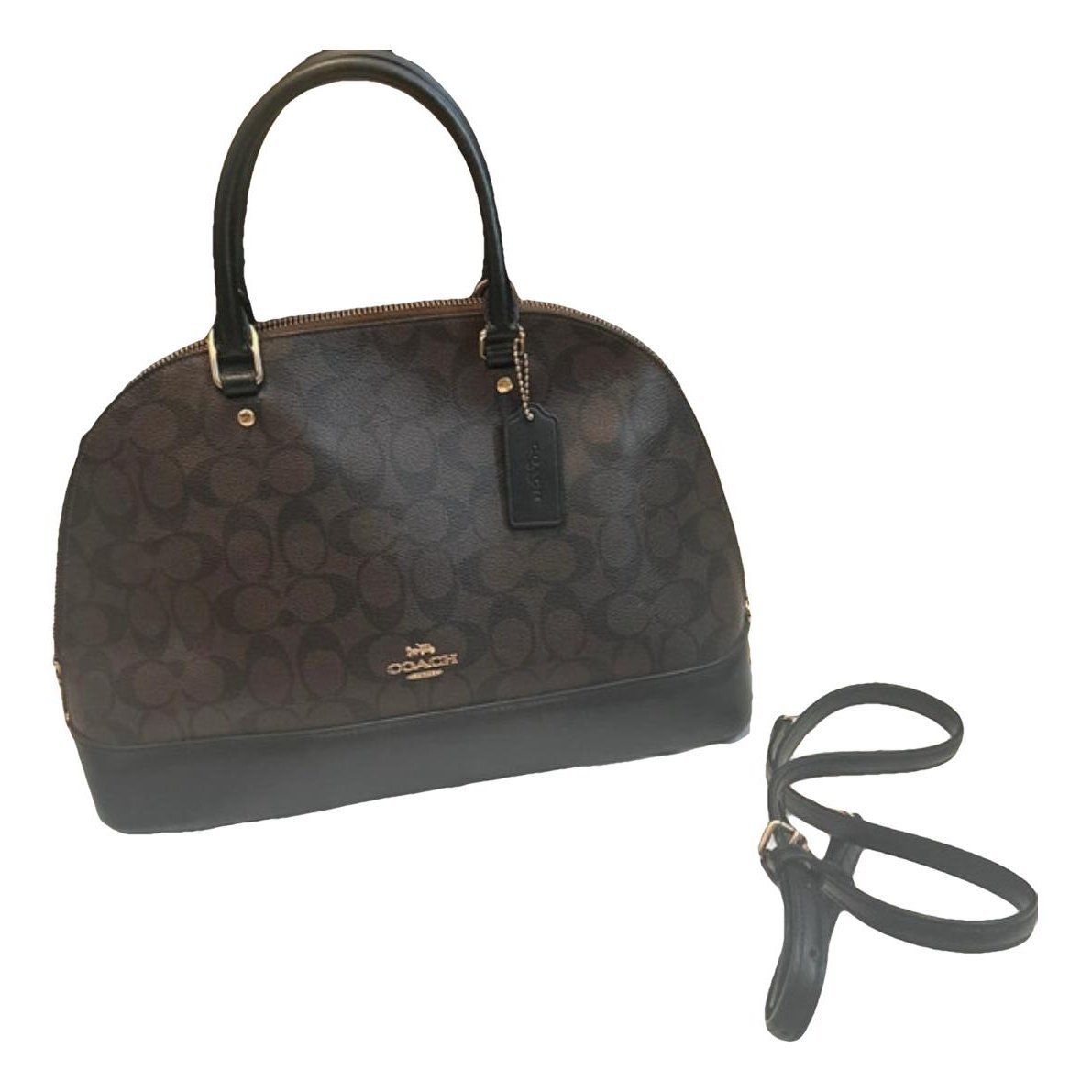 Leather satchel