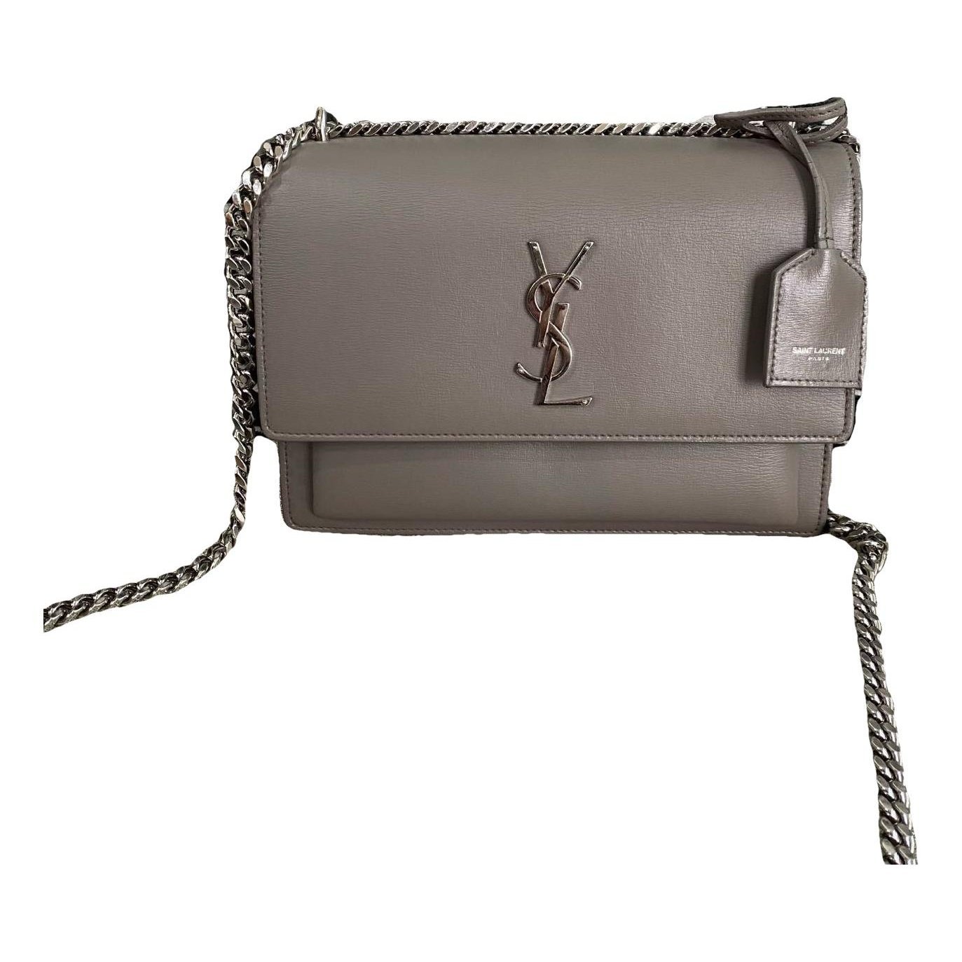 Sunset leather handbag