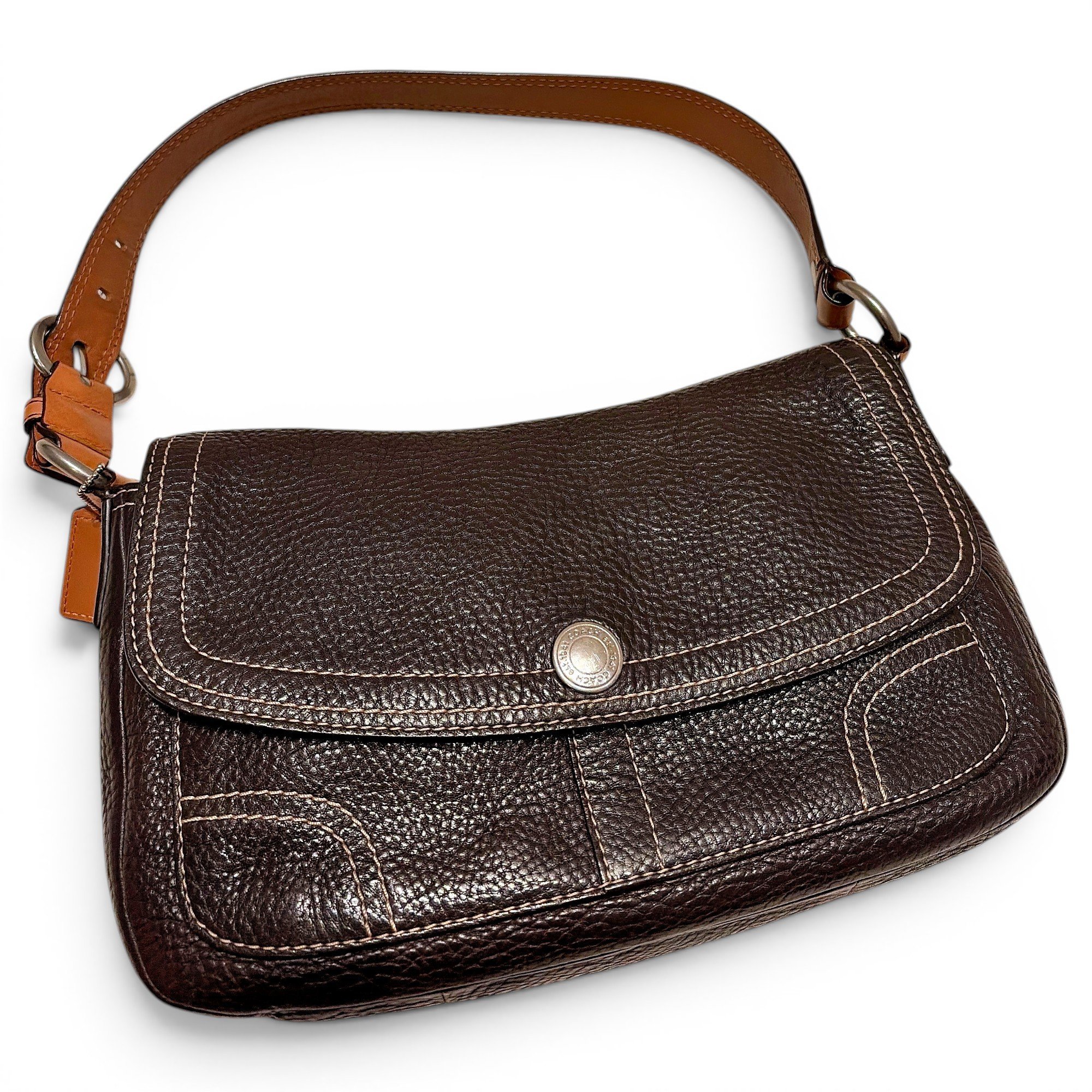 Leather handbag