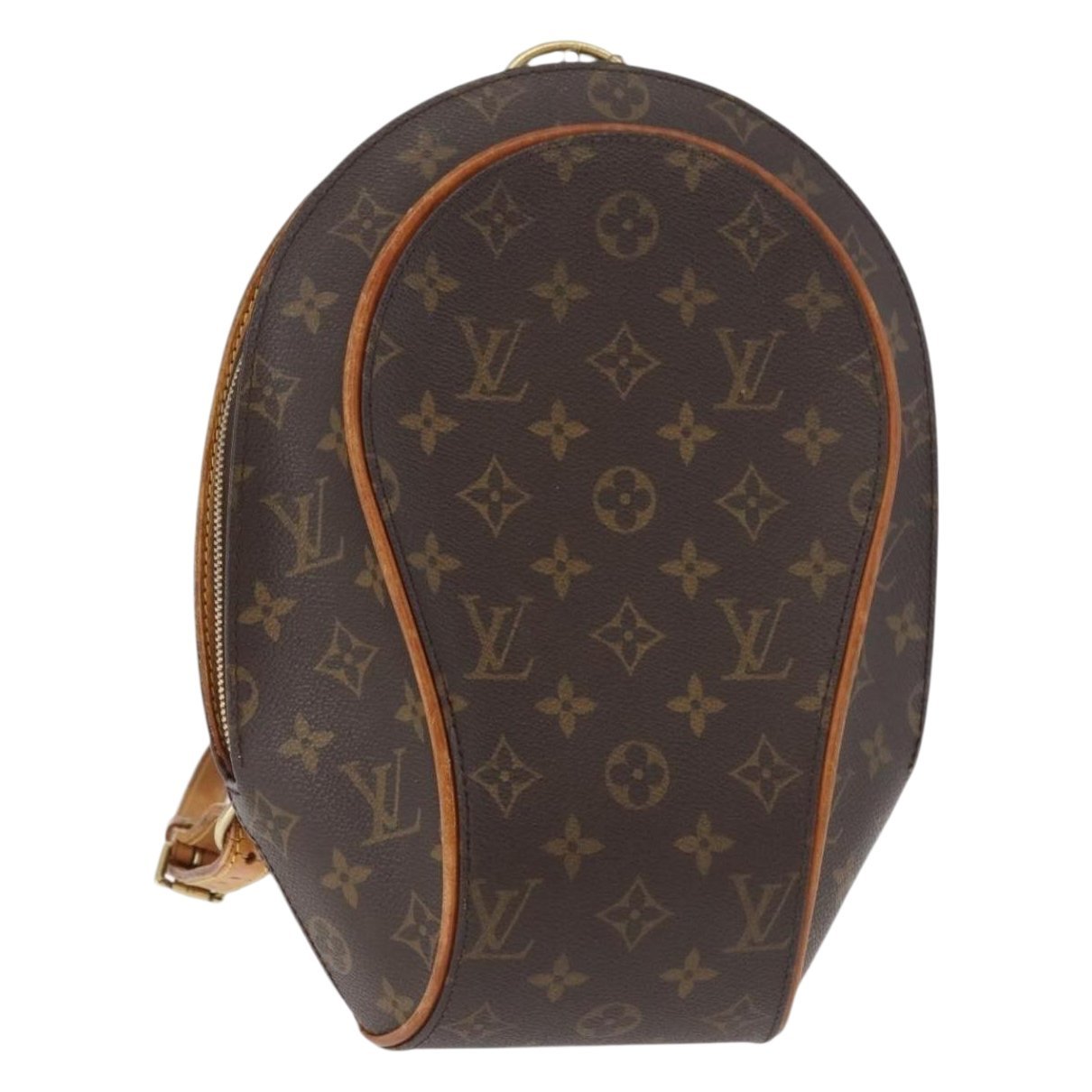 Ellipse leather handbag