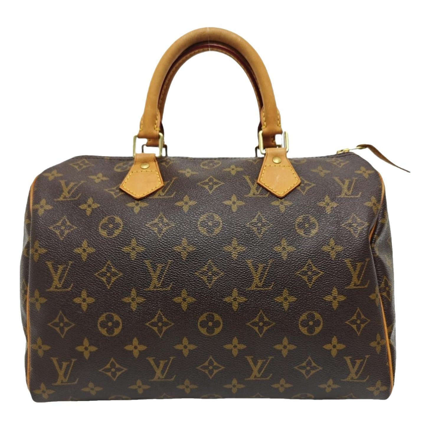Nano Speedy / Mini HL leather handbag