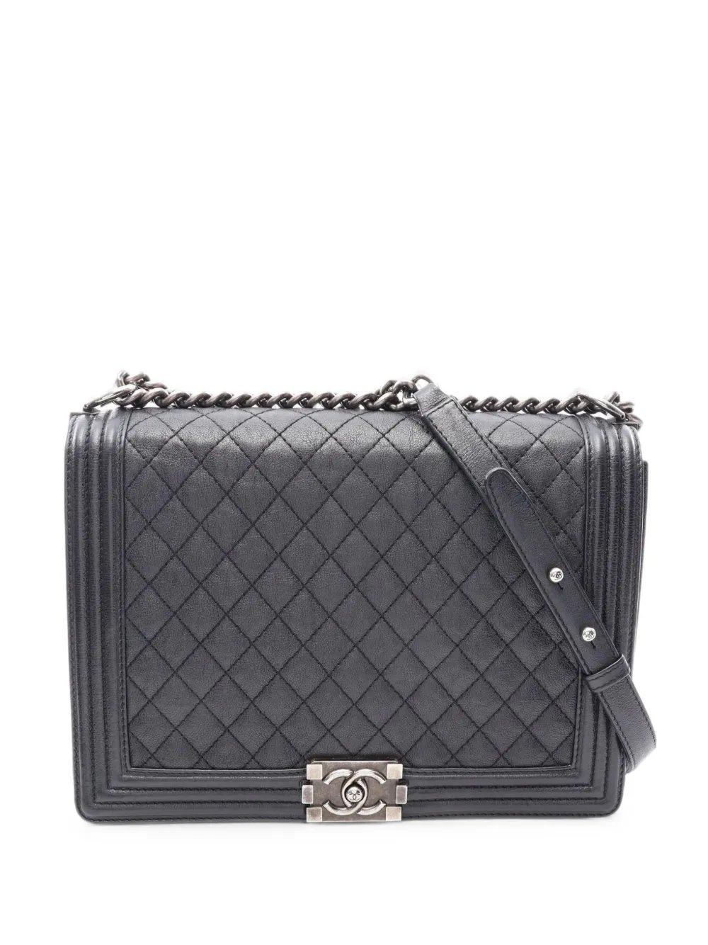 2013-2014 Boy Chanel leather shoulder bag