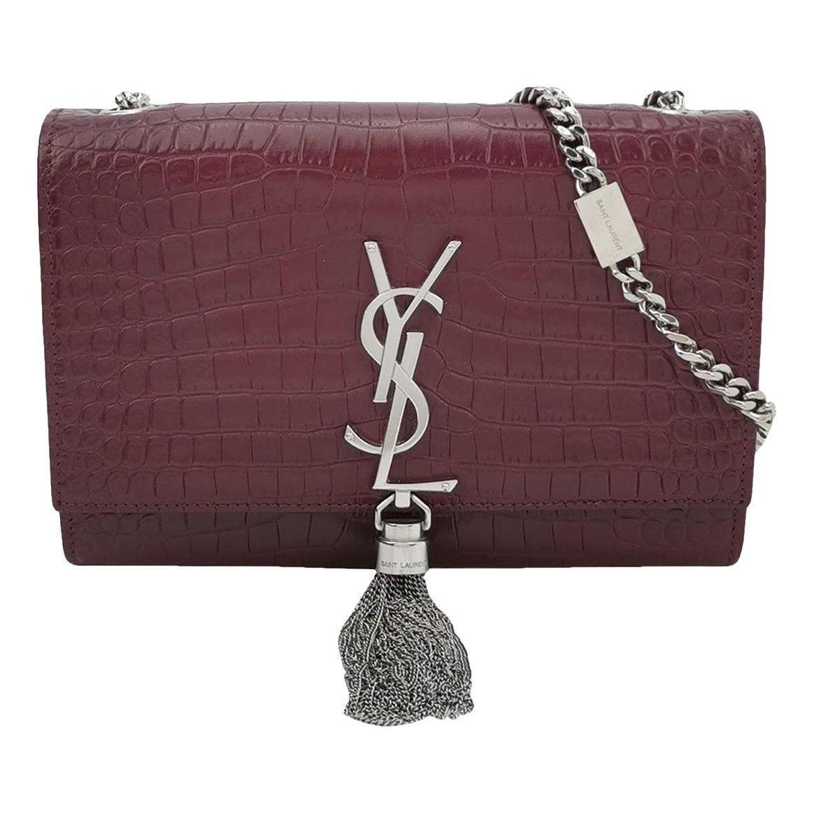 Pompom Kate leather handbag