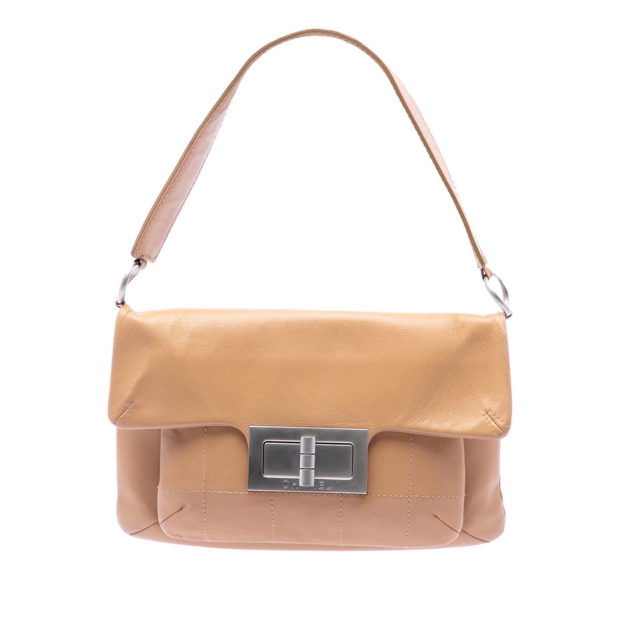 Mademoiselle pony-style calfskin handbag