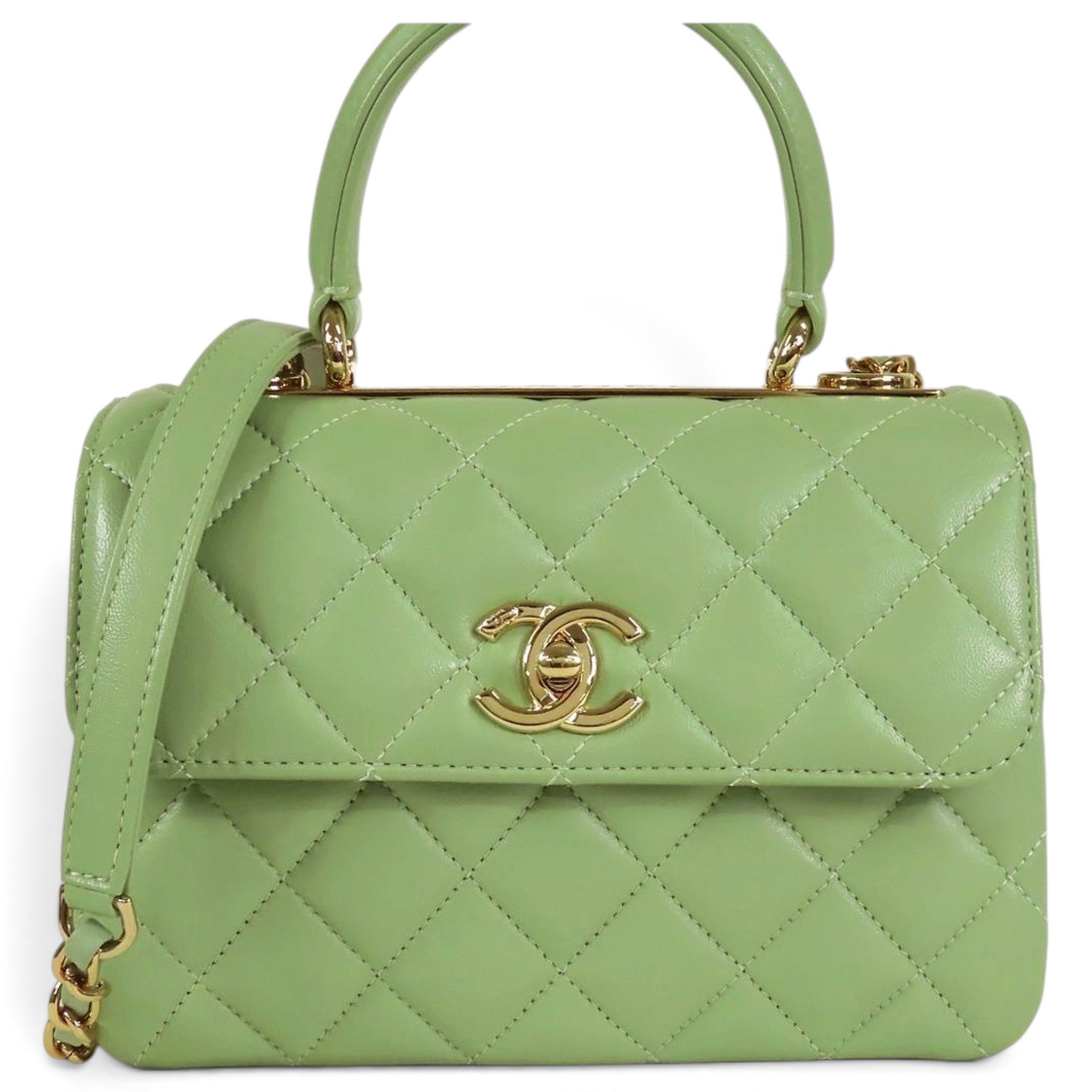 Leather handbag