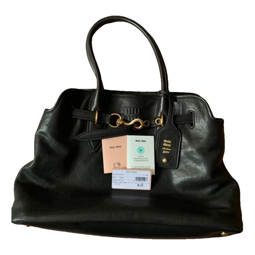 Aventure leather handbag