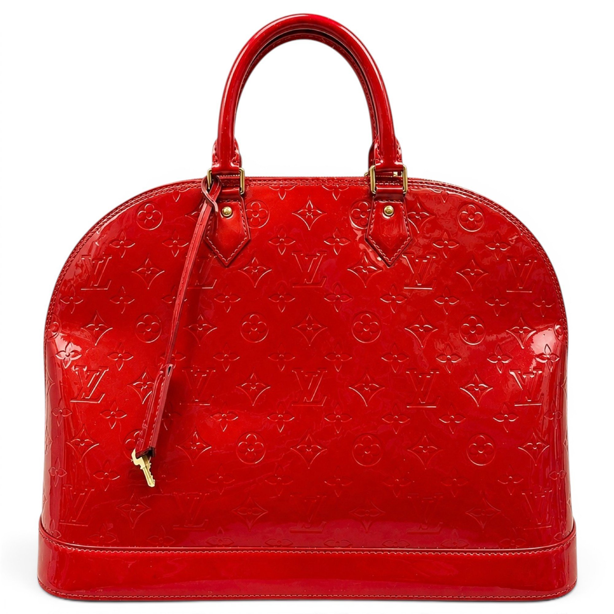 Alma patent leather handbag