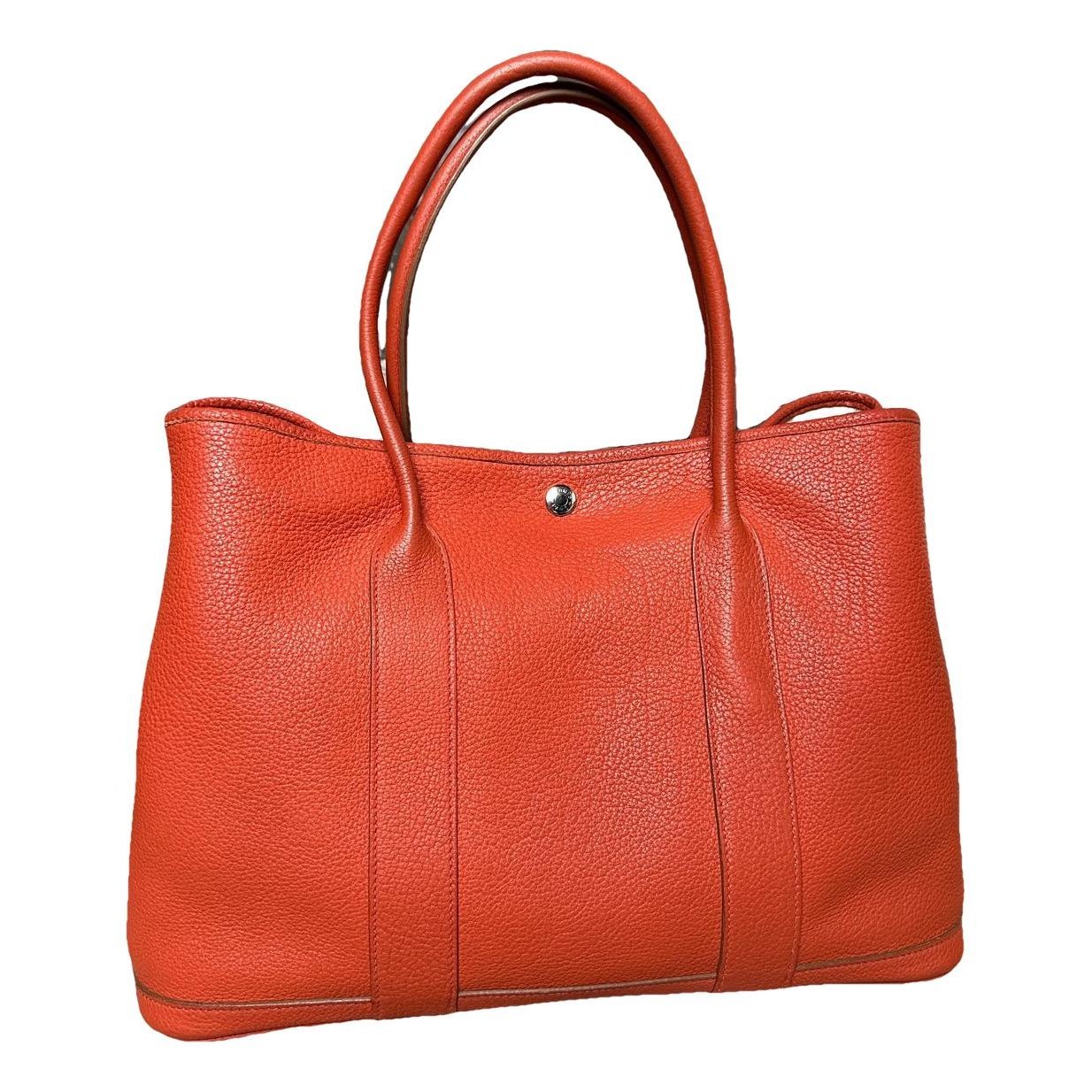 Hermes Garden Party 36 Handbag Orange