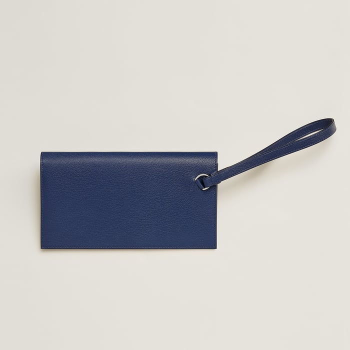 Bleu Saphir Kelly Pocket Long Electrum Wallet