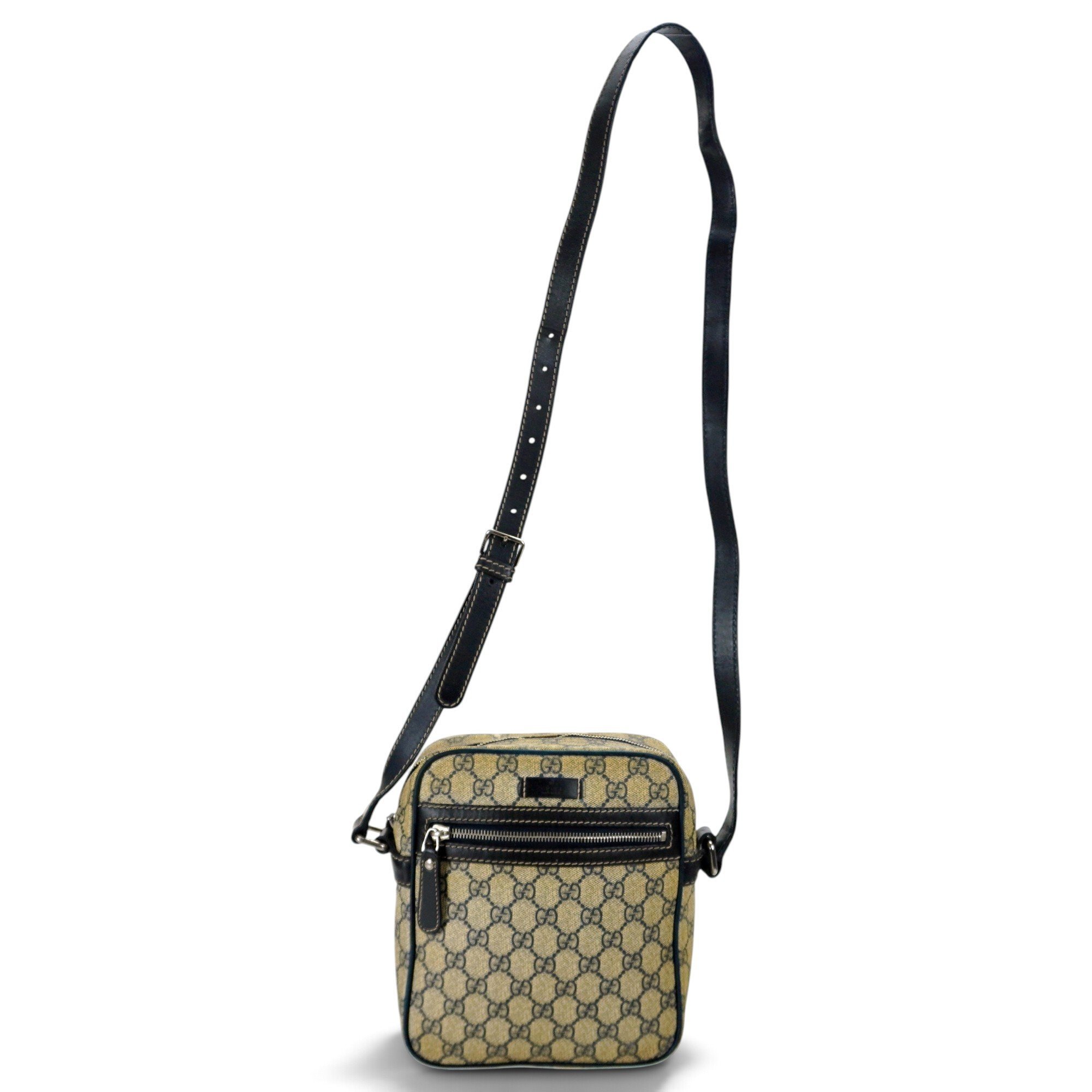 Leather crossbody bag