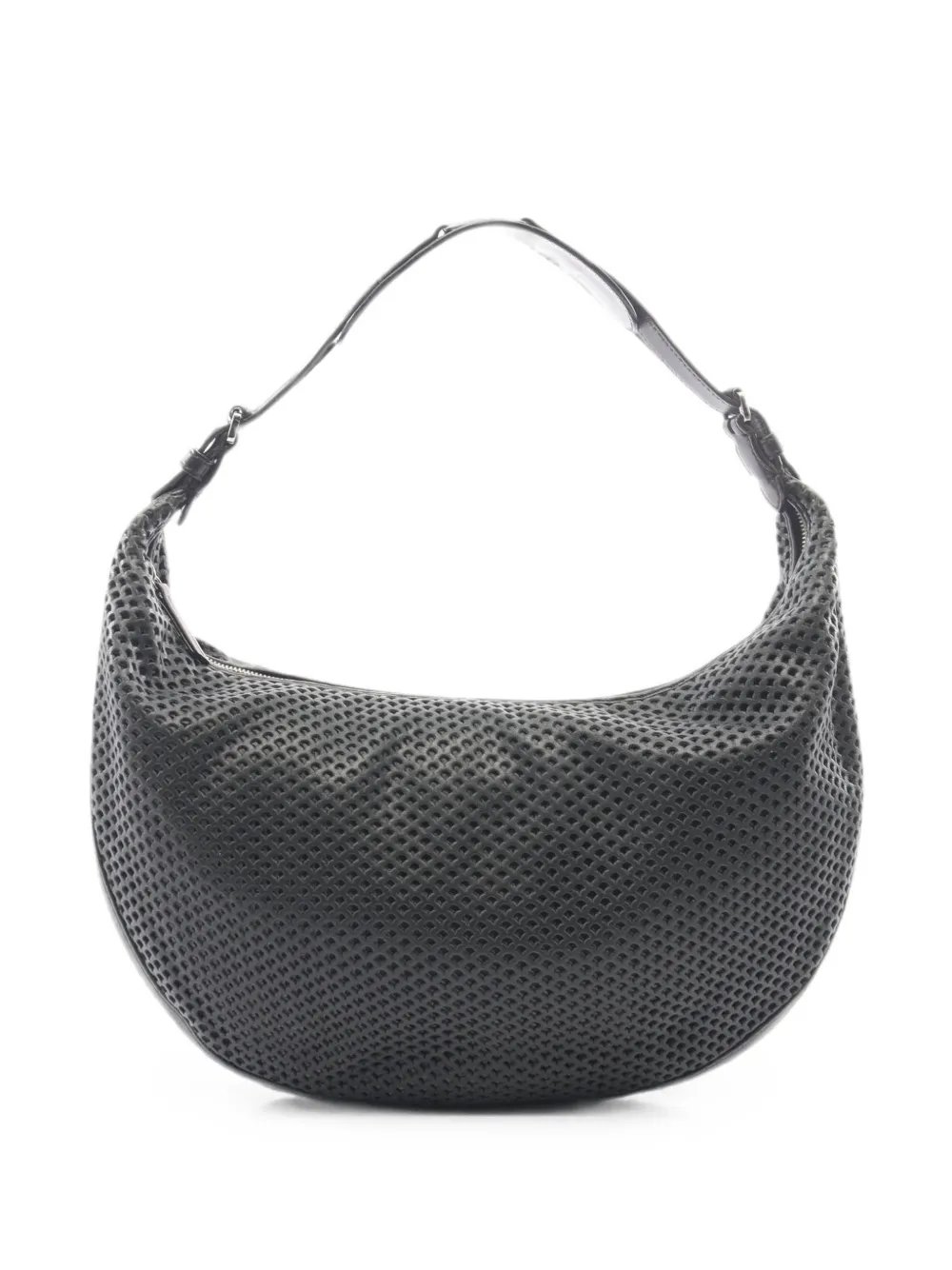 Dior perforated leather shoulder bag