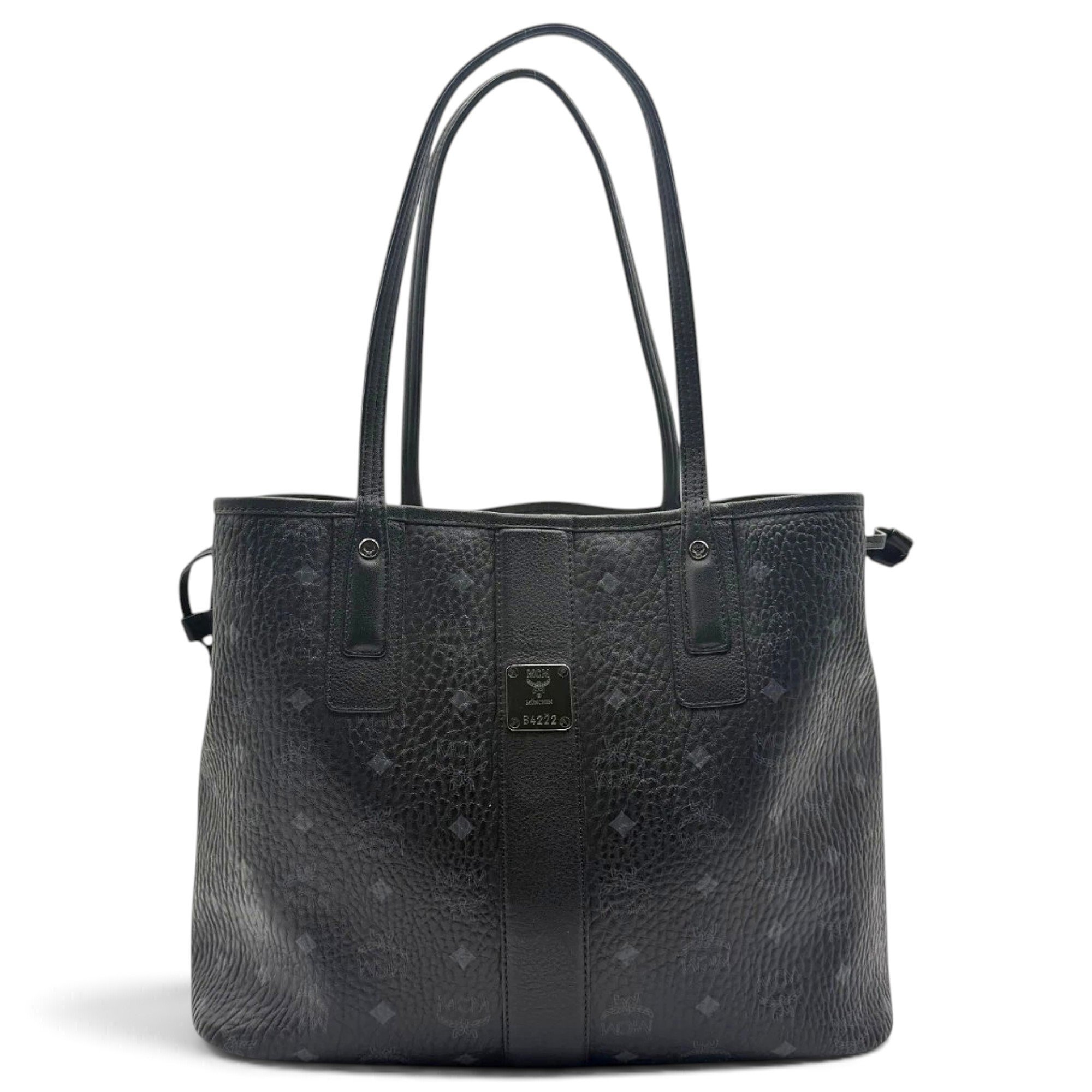 Leather tote