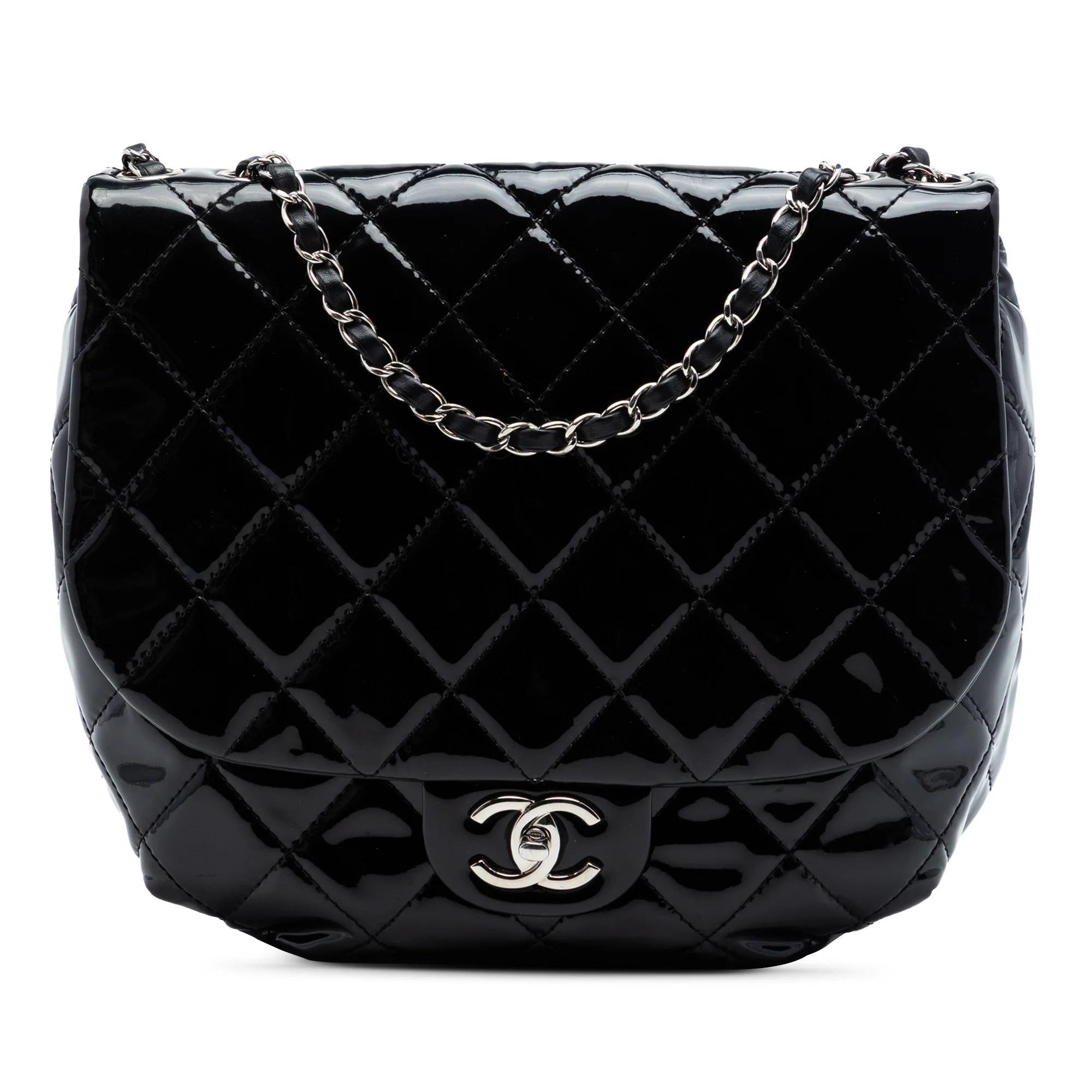 Wallet On Chain Boy Half Flap leather handbag