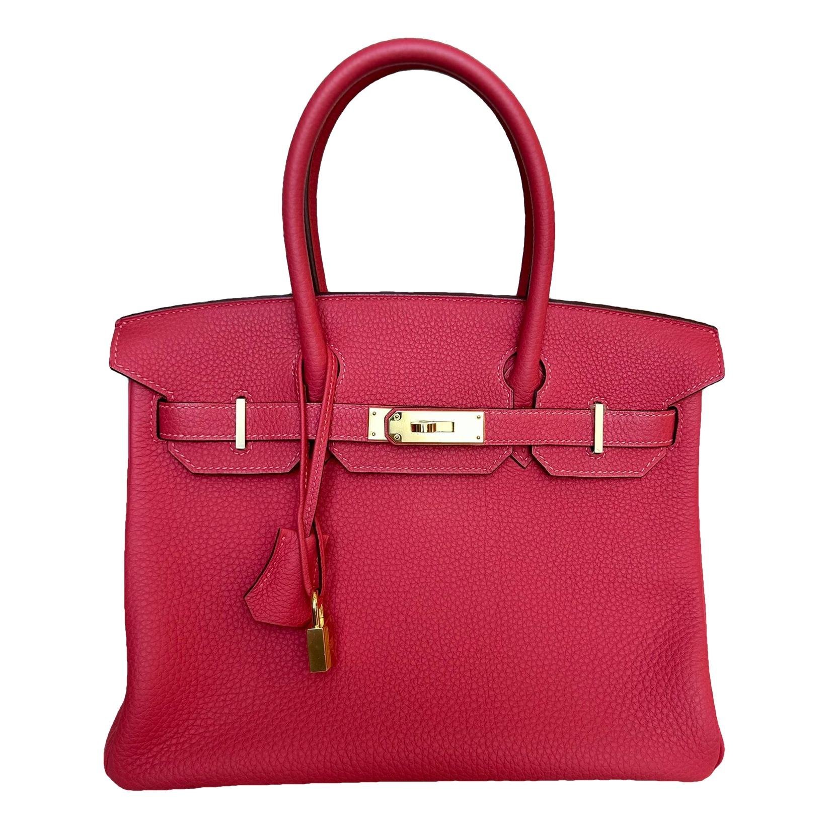 Birkin 30 leather handbag