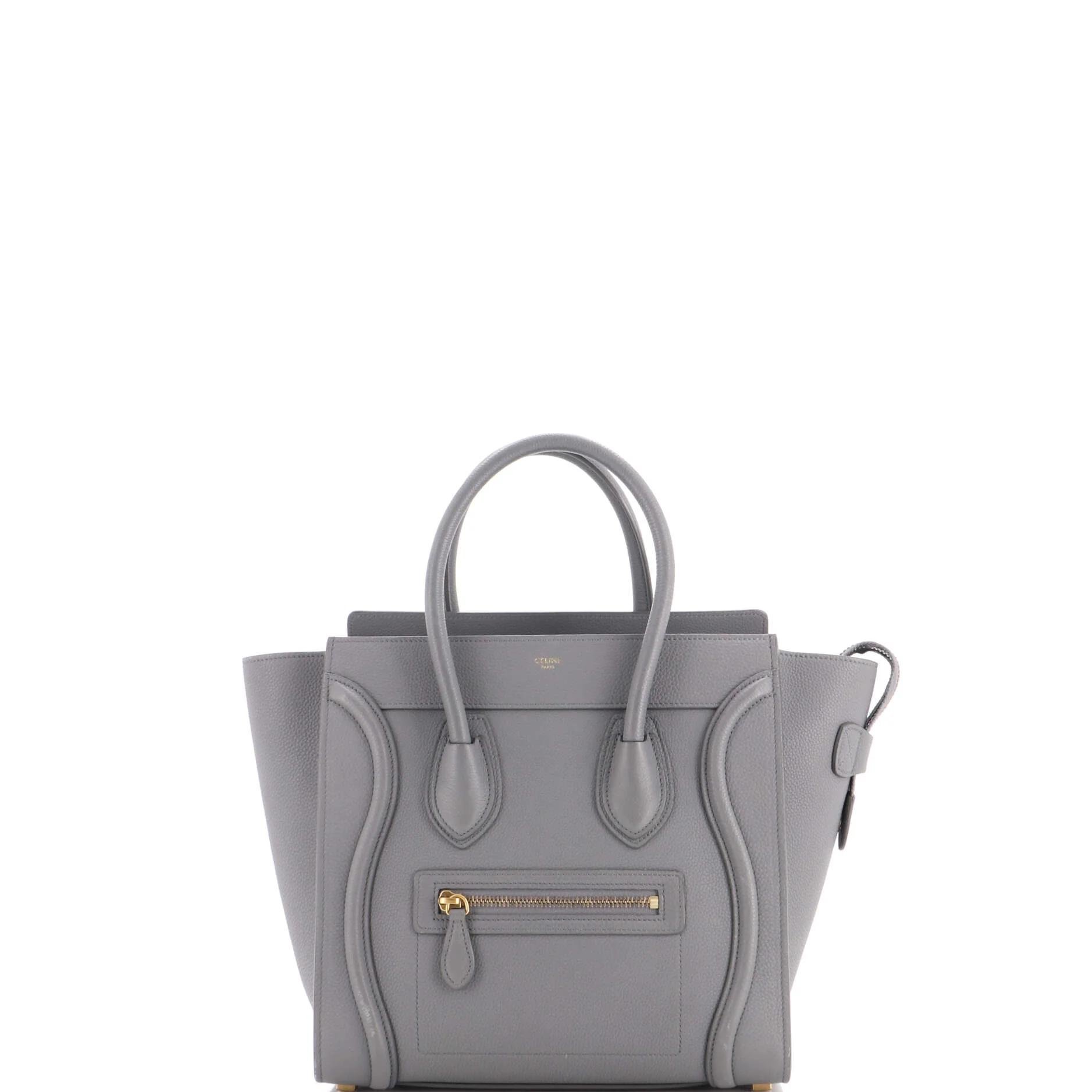 Leather tote