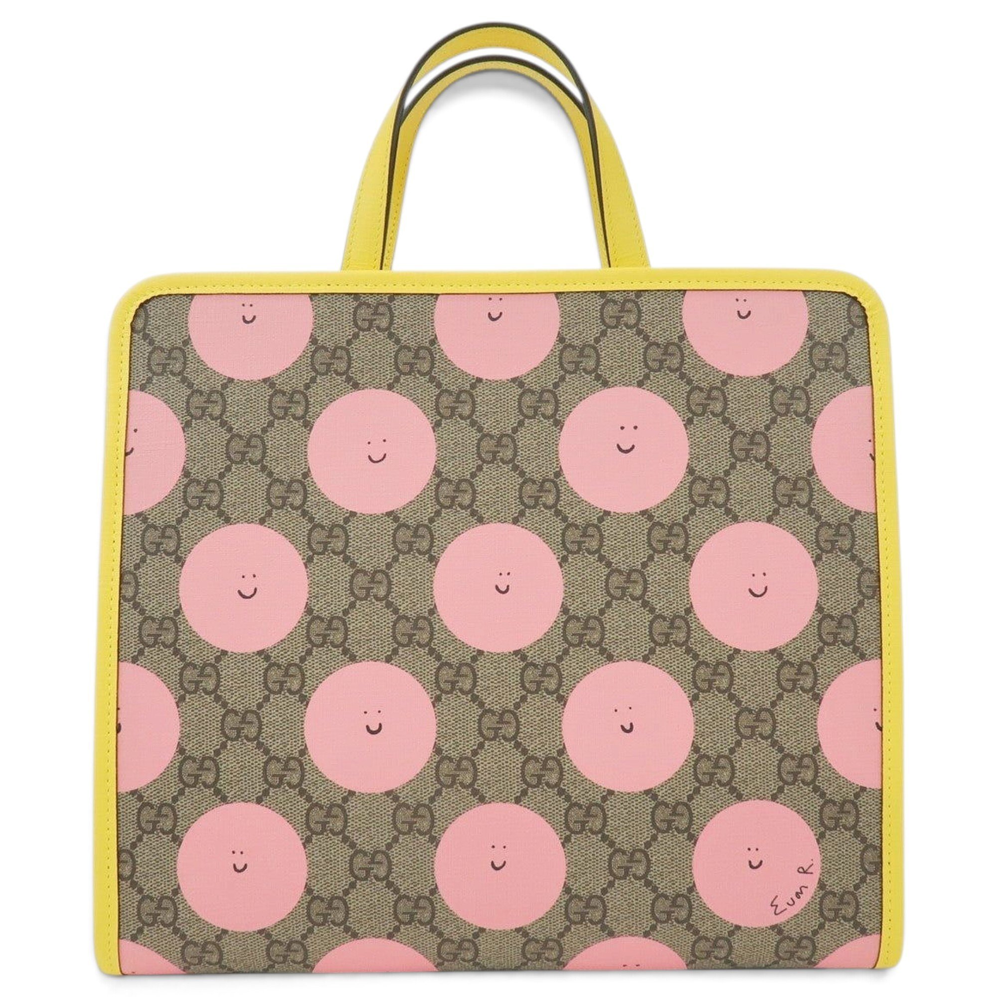 Leather tote
