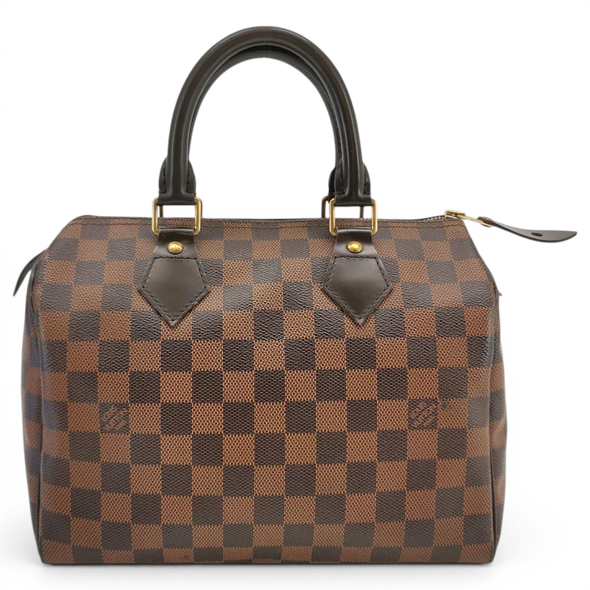 Speedy leather handbag