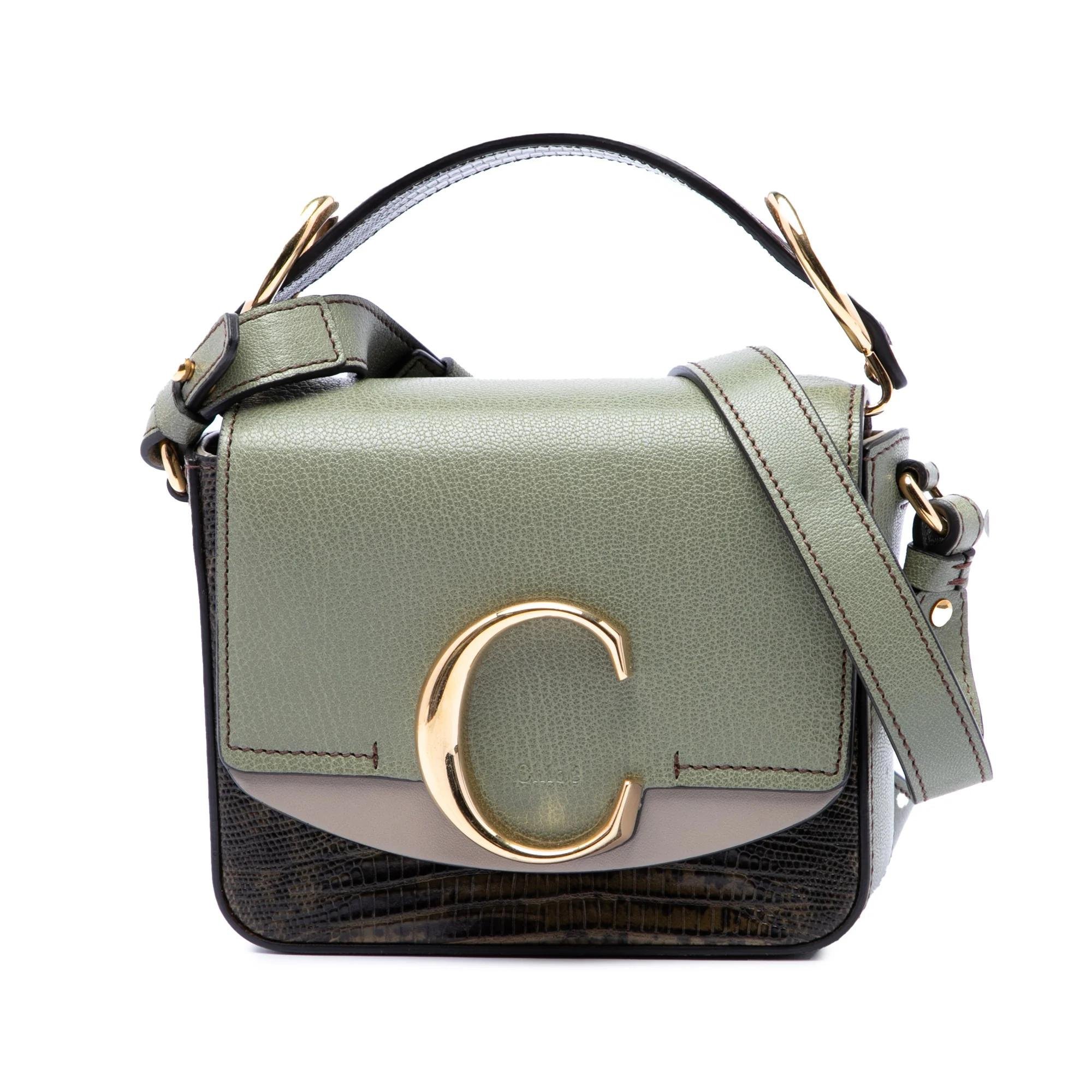 C pony-style calfskin handbag