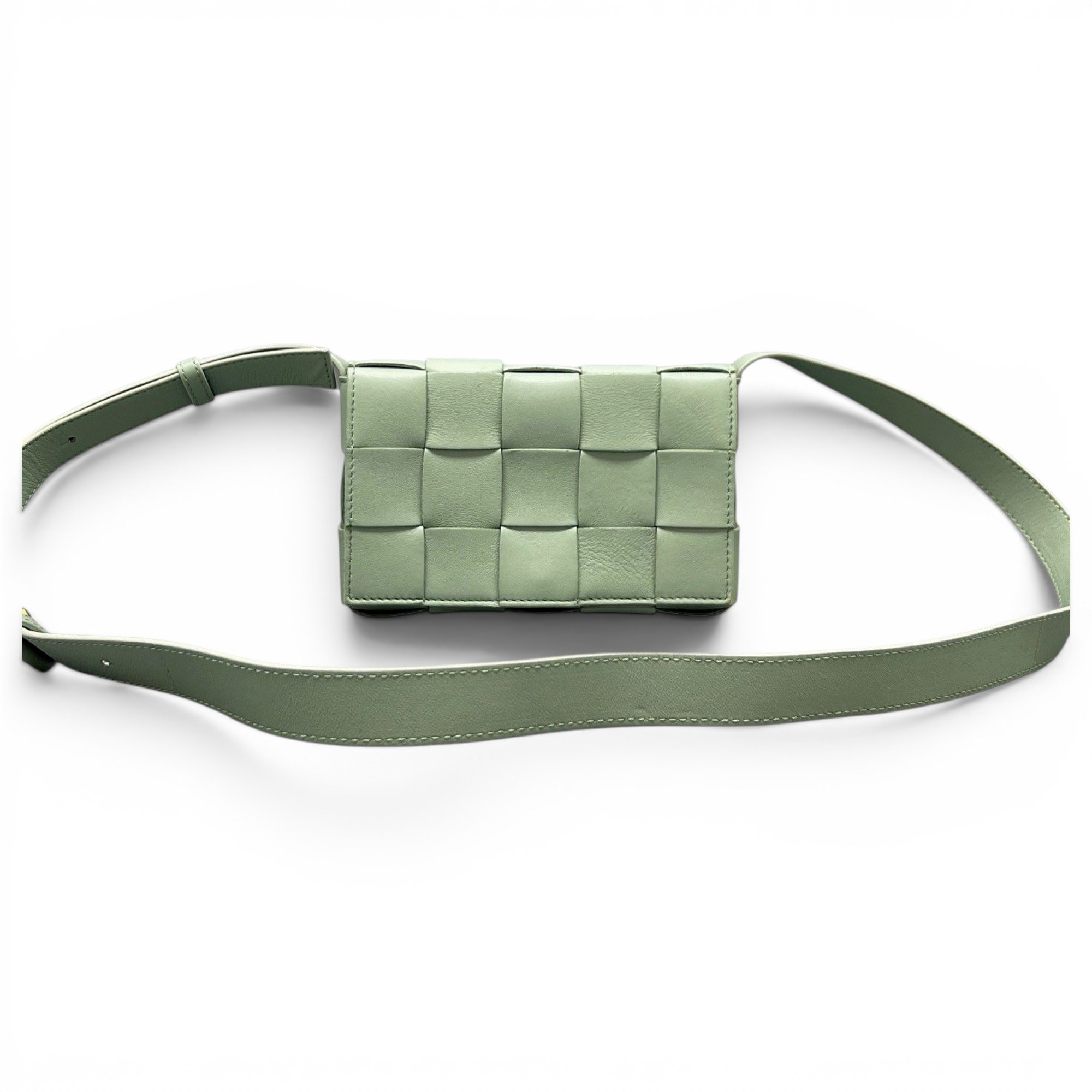 Bottega Veneta Cassette leather crossbody bag