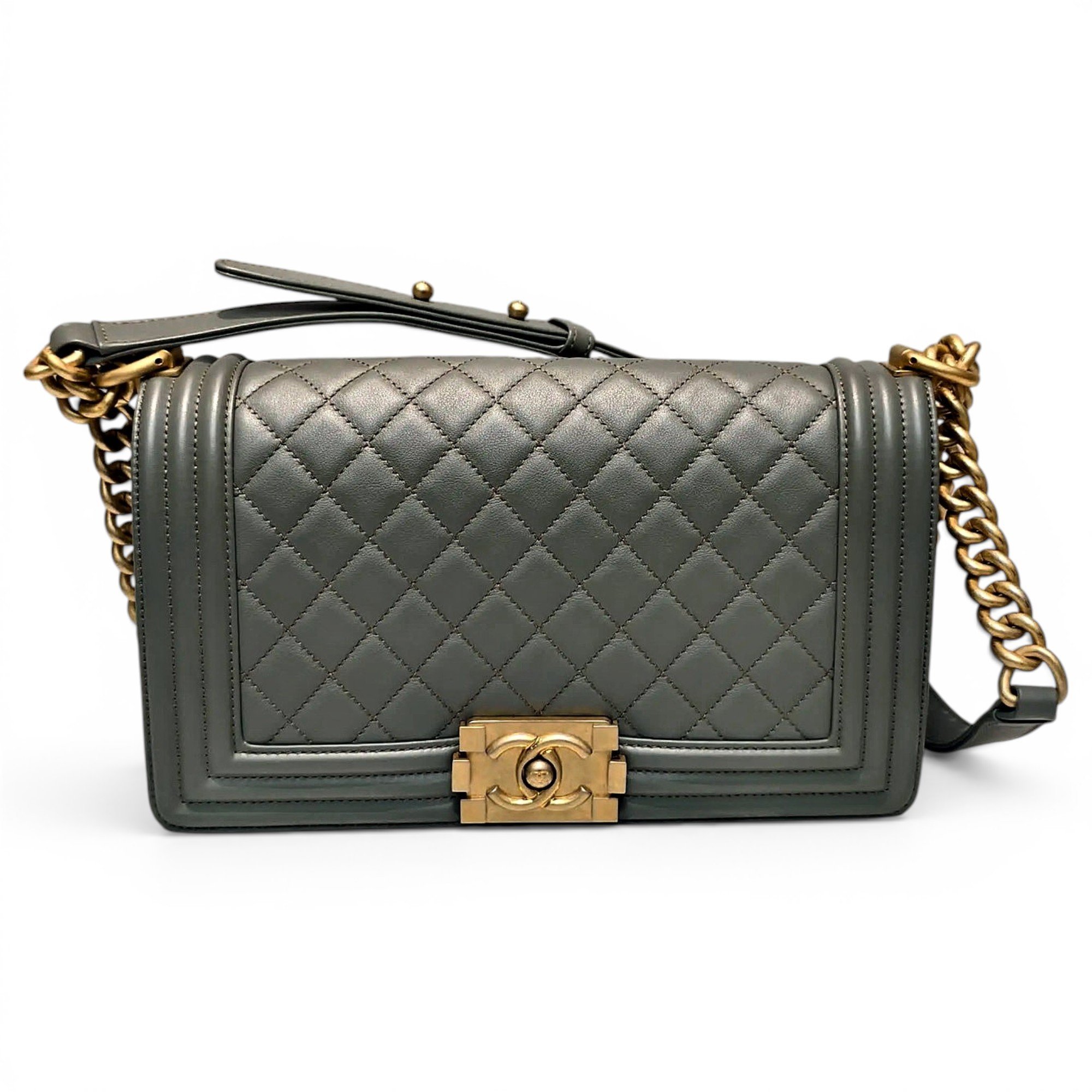 Boy leather handbag