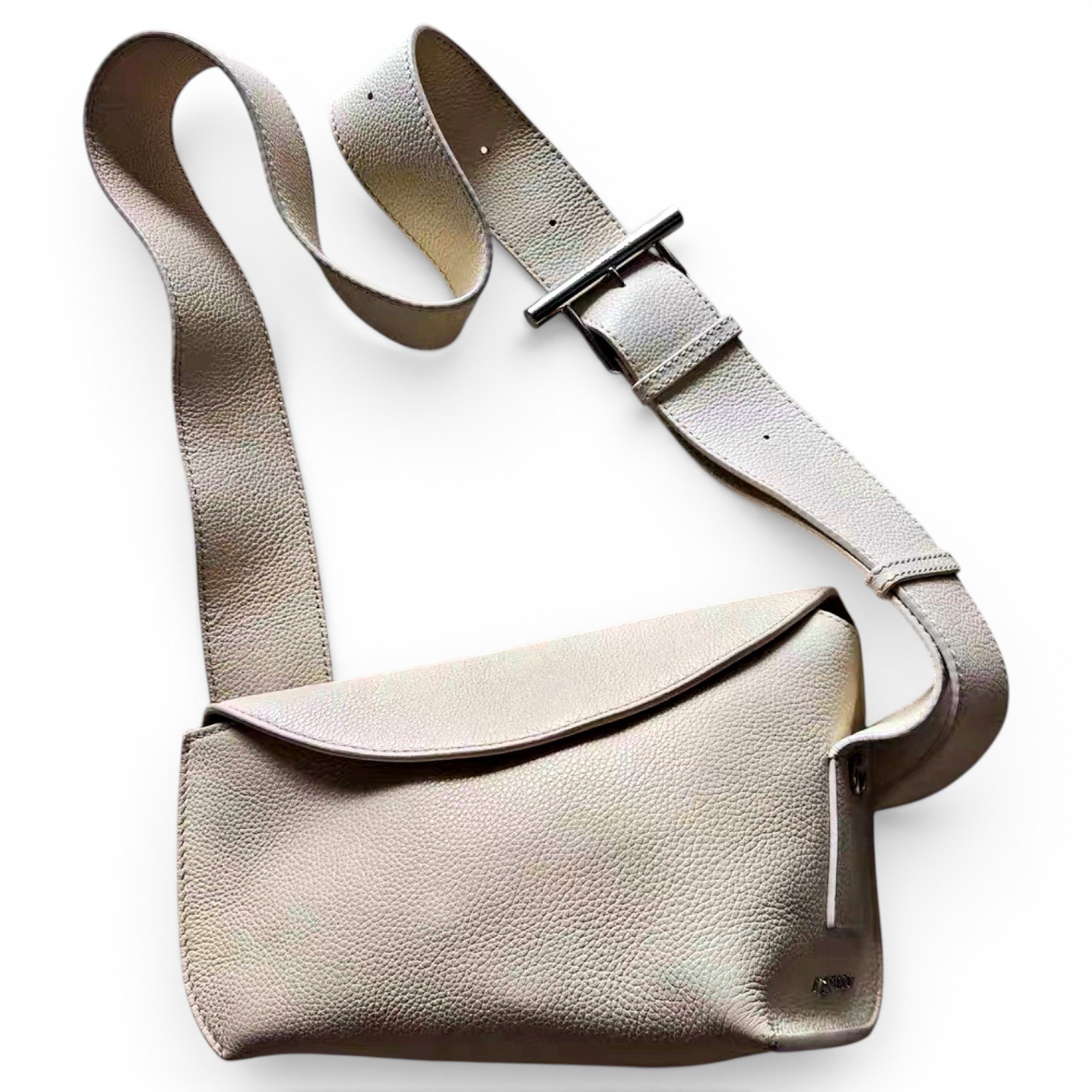 Leather crossbody bag