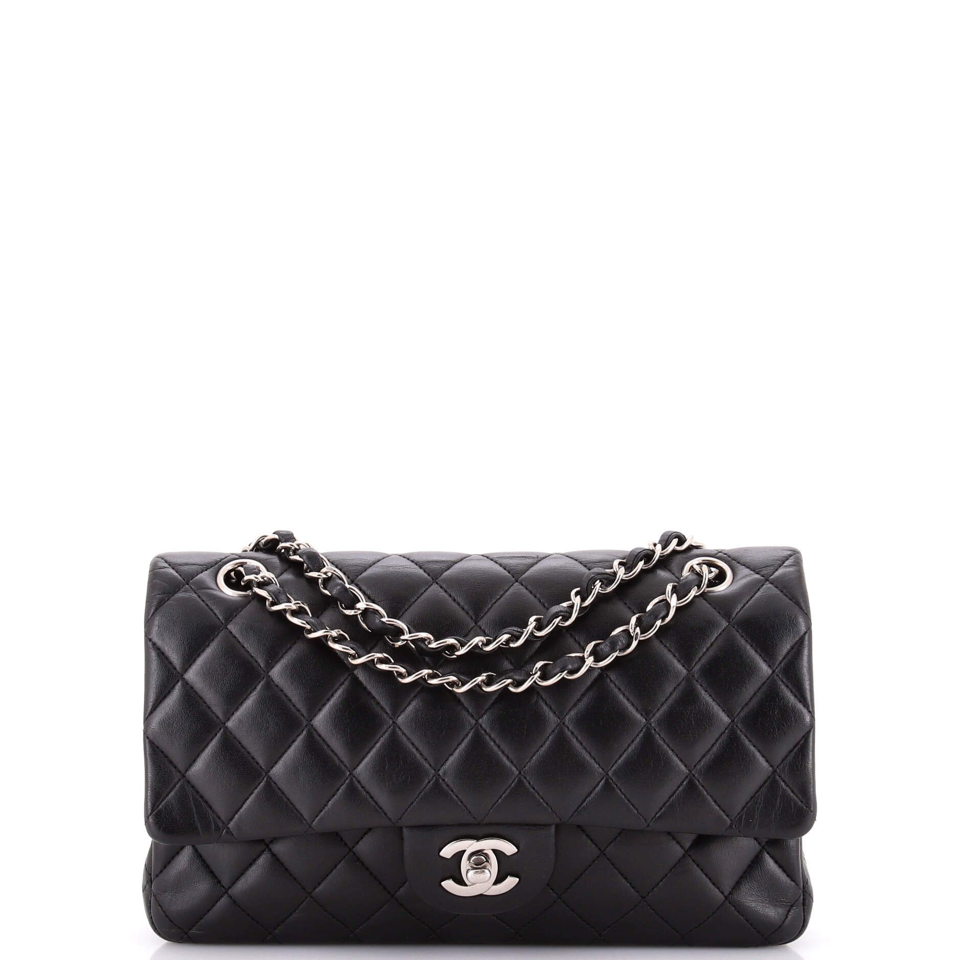 Classic Double Flap Bag Quilted Lambskin Medium