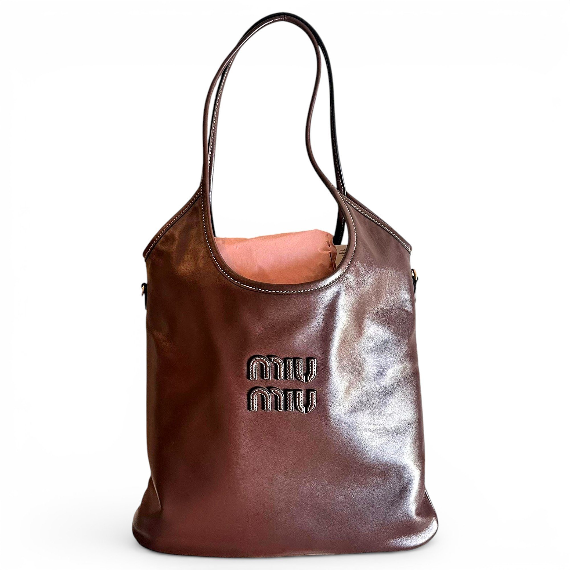 Ivy leather handbag