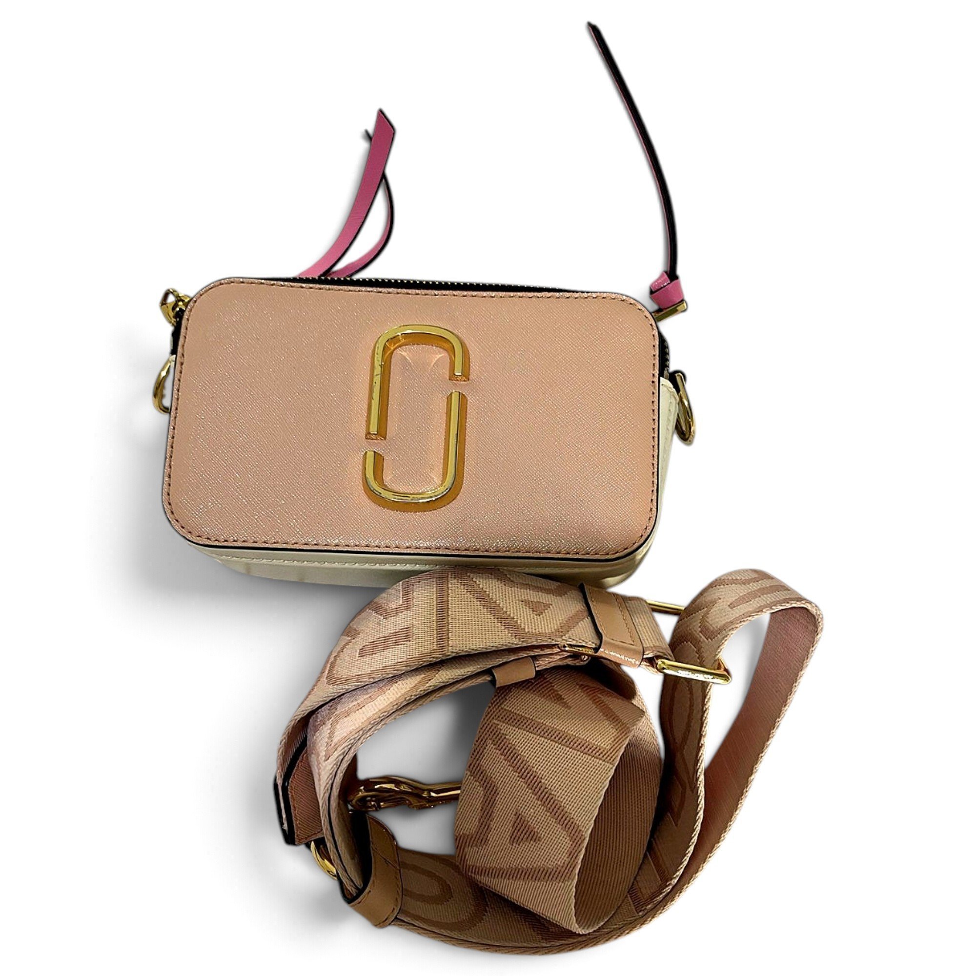 Snapshot leather crossbody bag