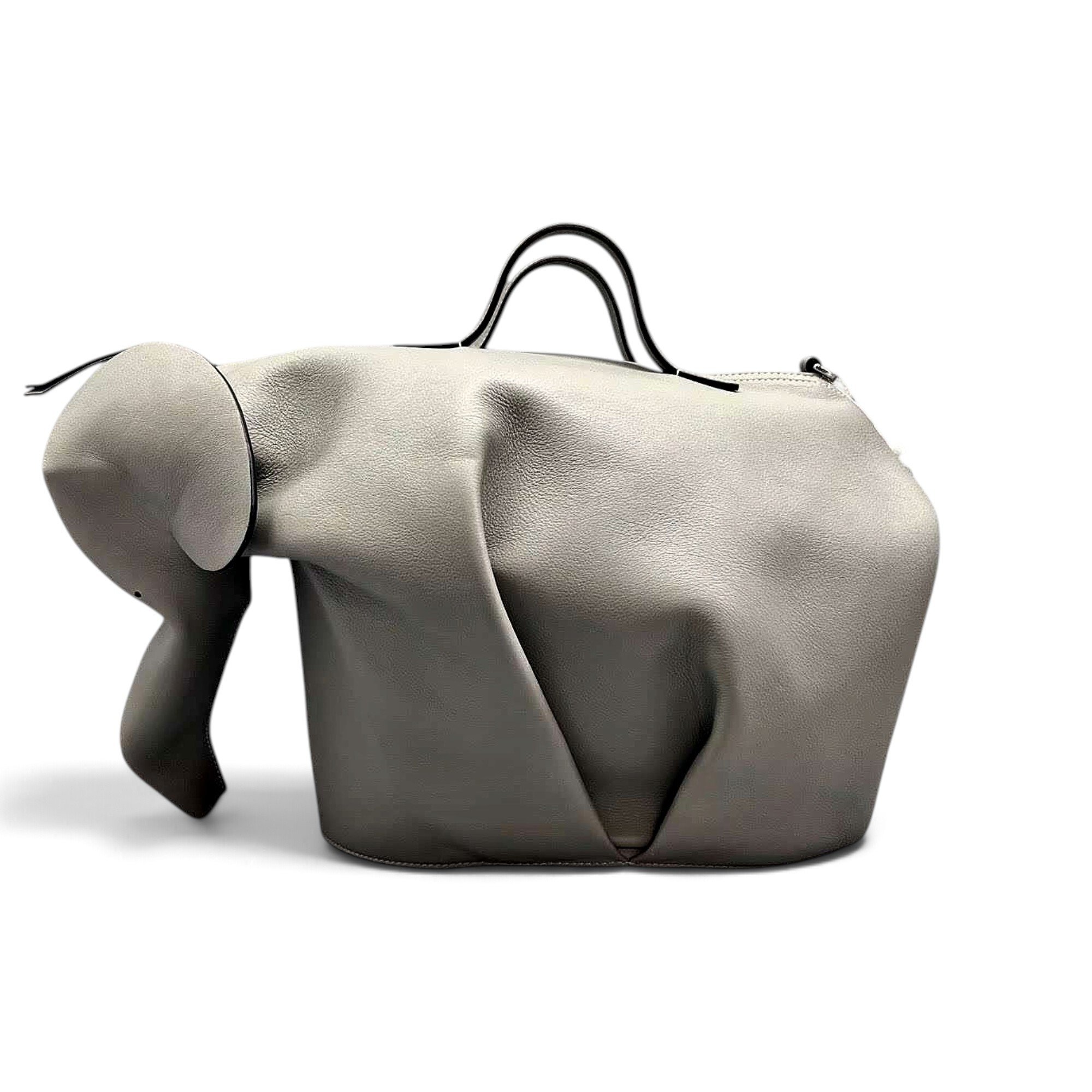 Animals leather handbag