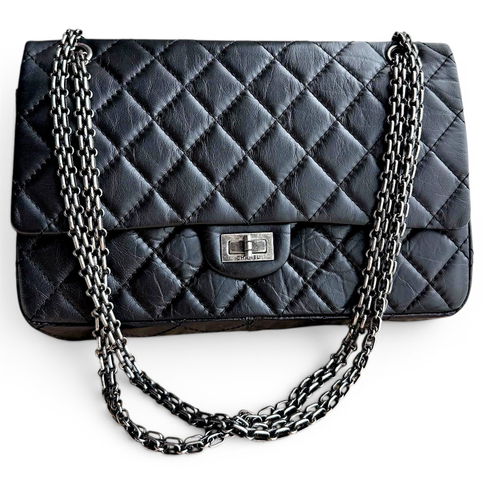 2.55 leather handbag