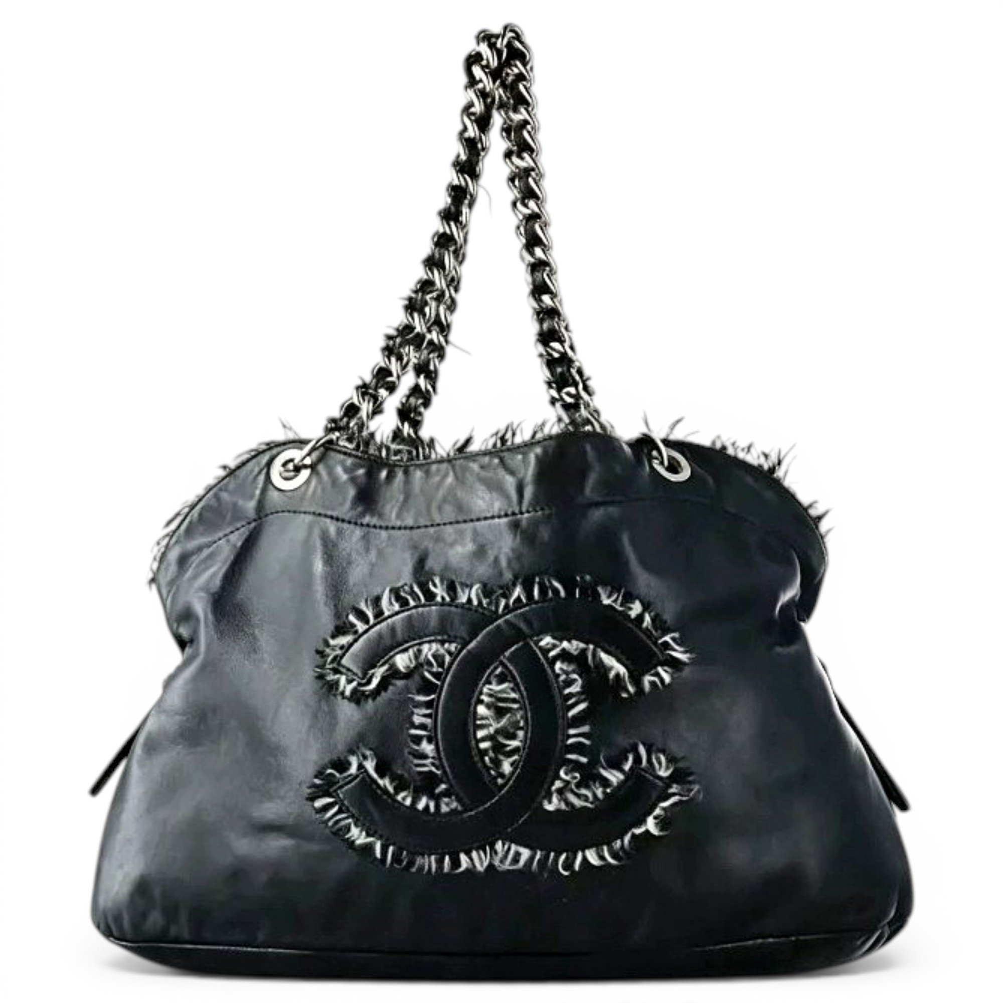 Leather handbag