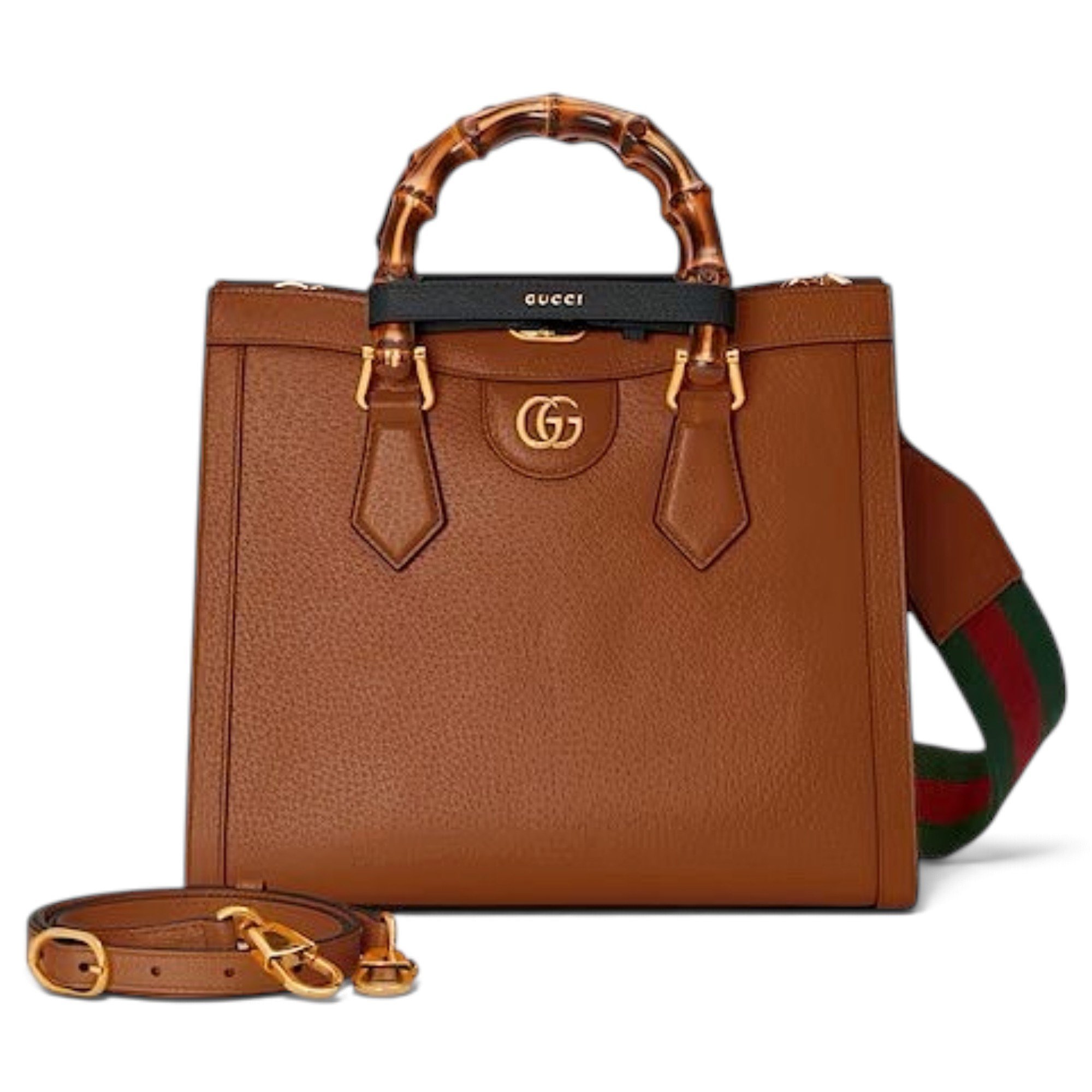 Diana Bamboo leather tote