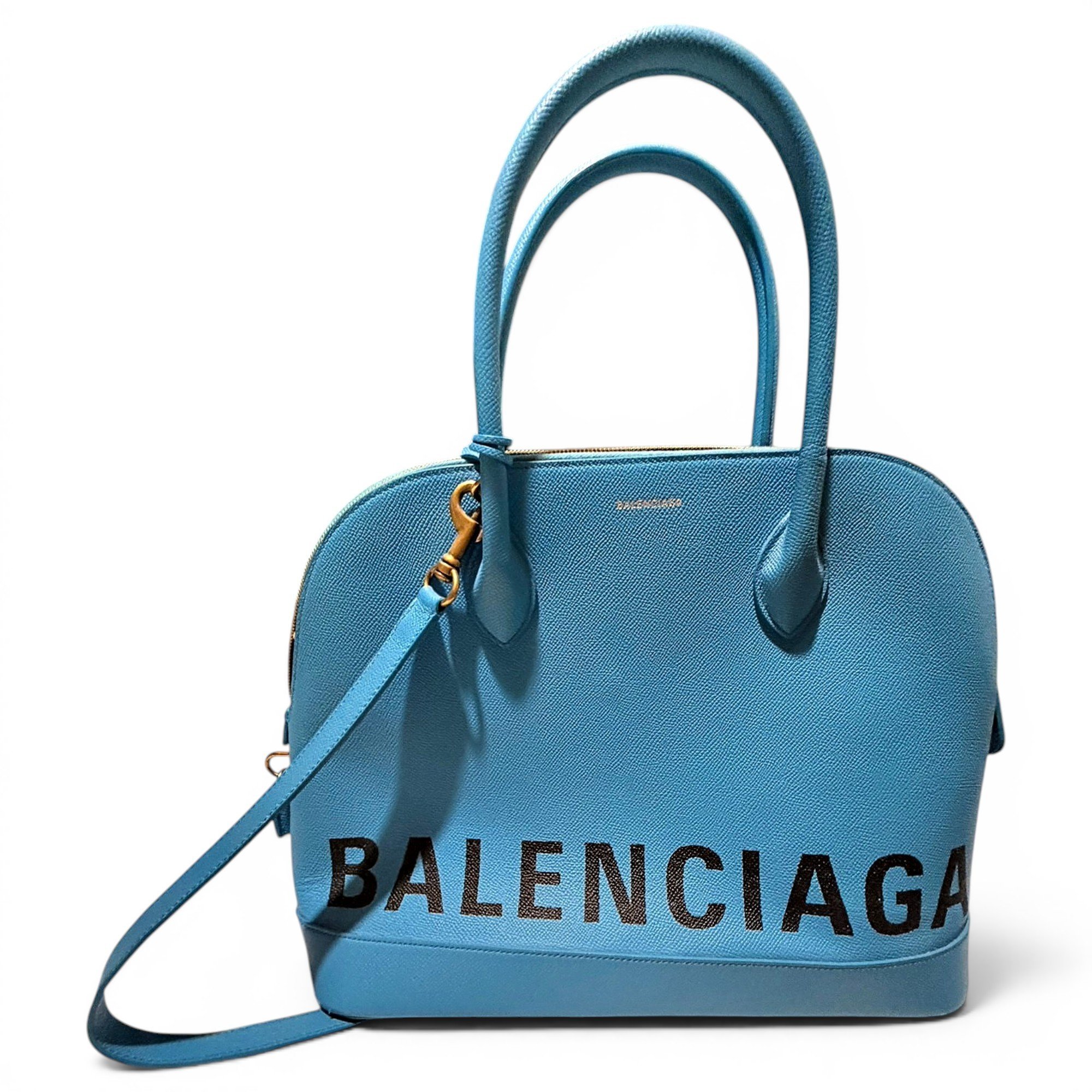 Ville Top Handle leather handbag