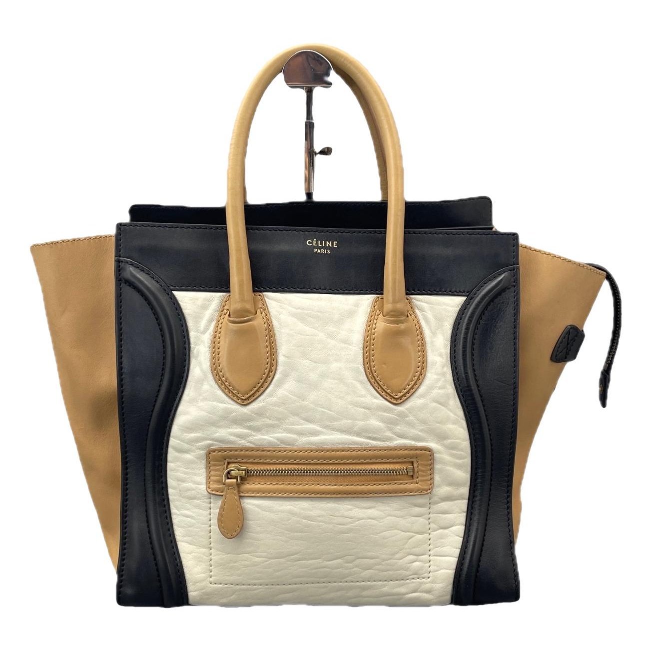 Luggage leather handbag