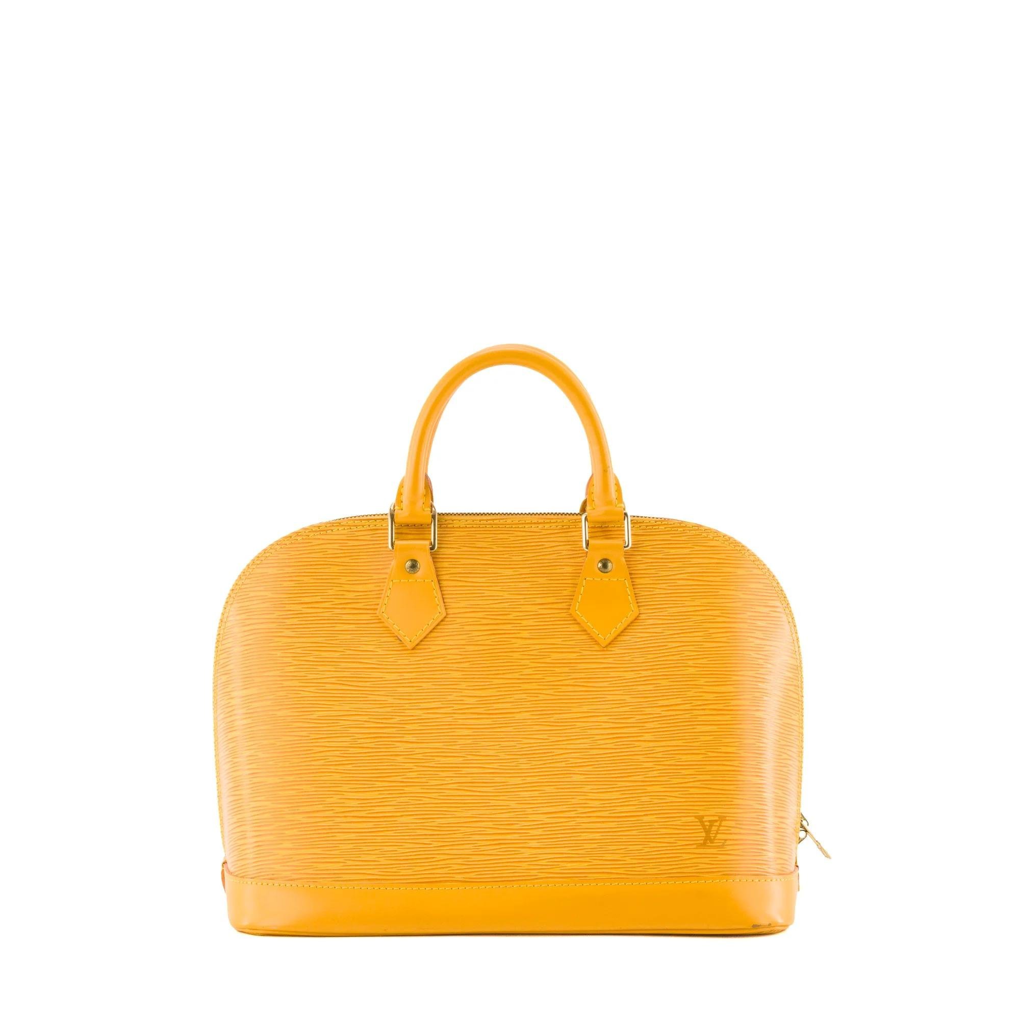 Alma leather handbag