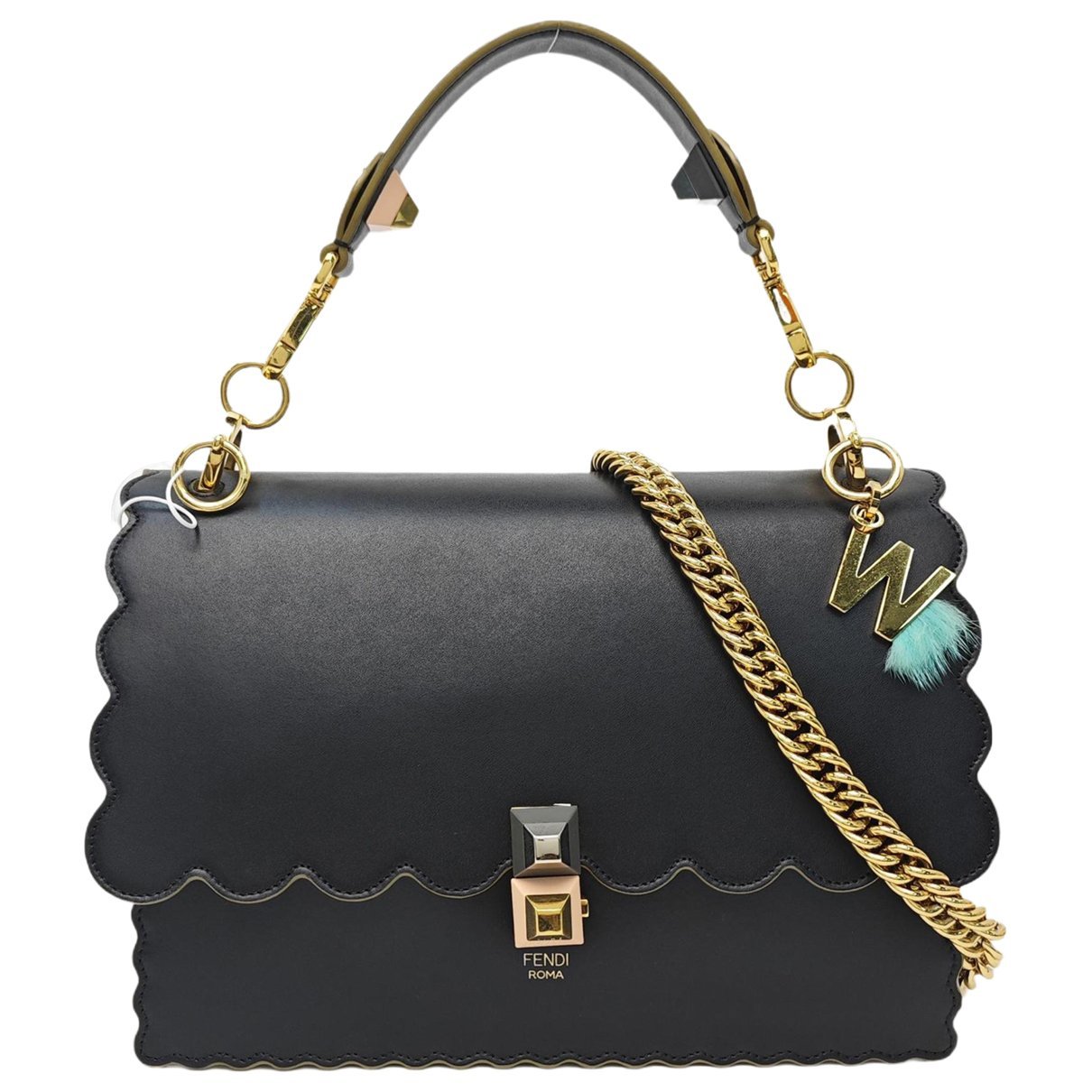 Fendi Kan I leather handbag
