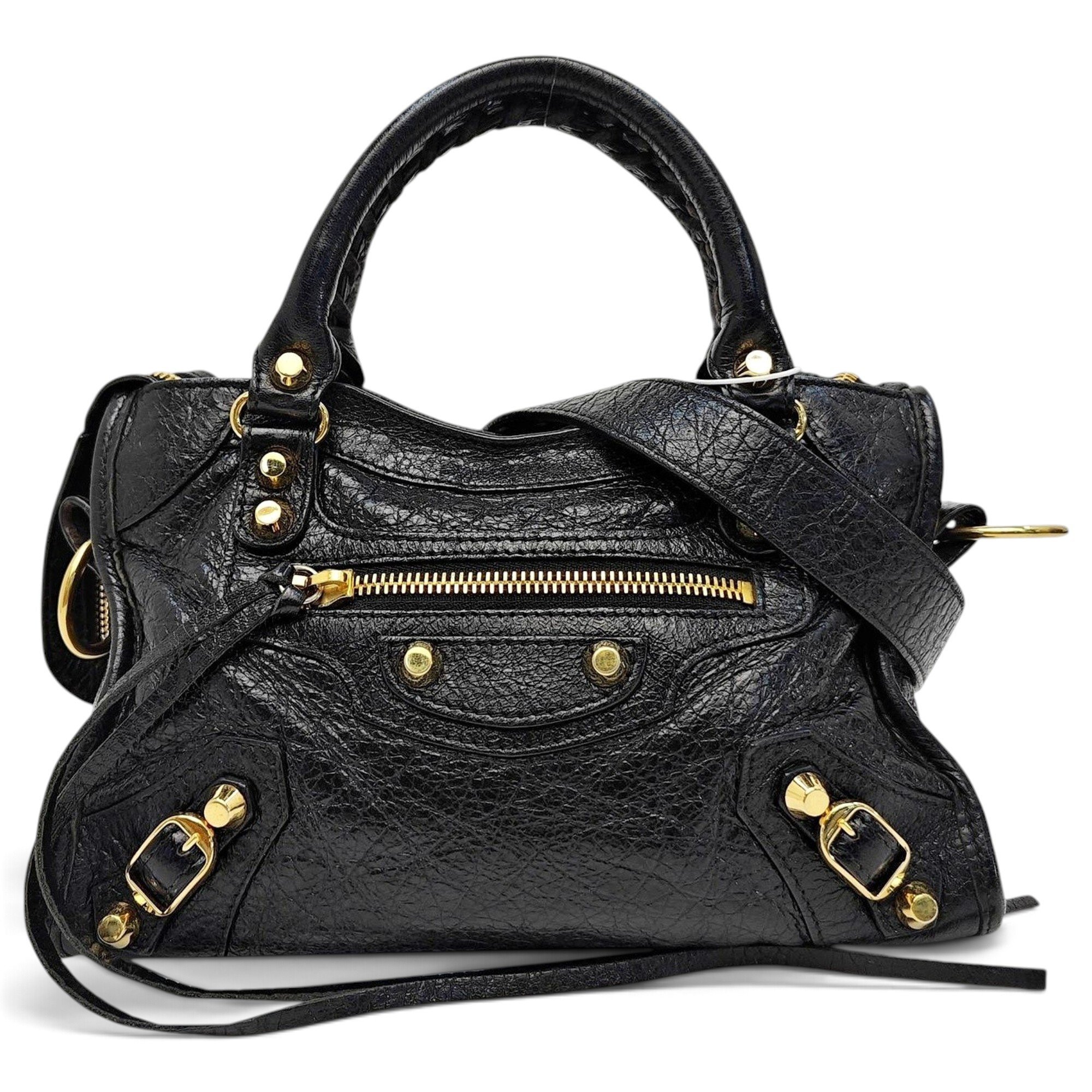 Leather handbag