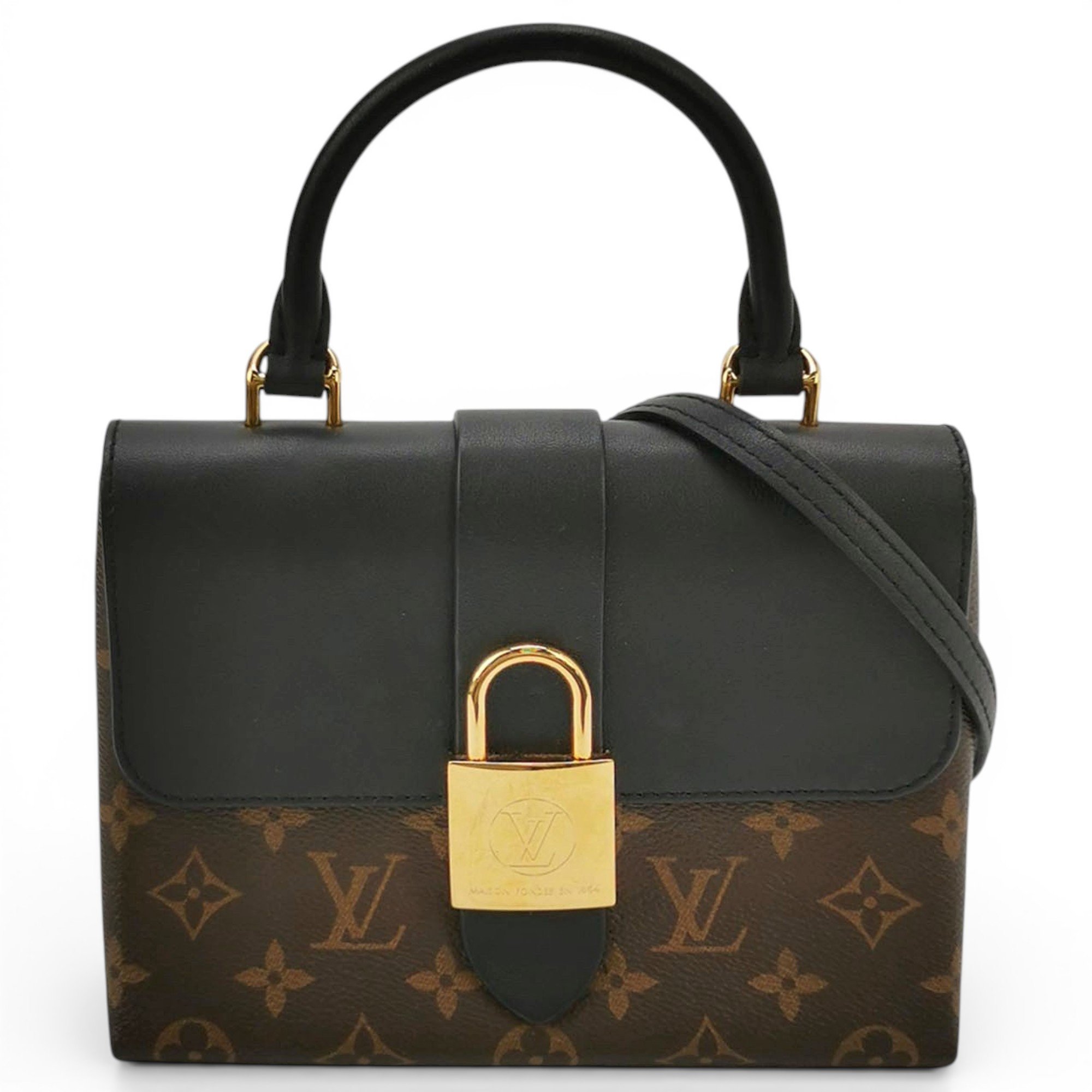 Locky BB leather handbag