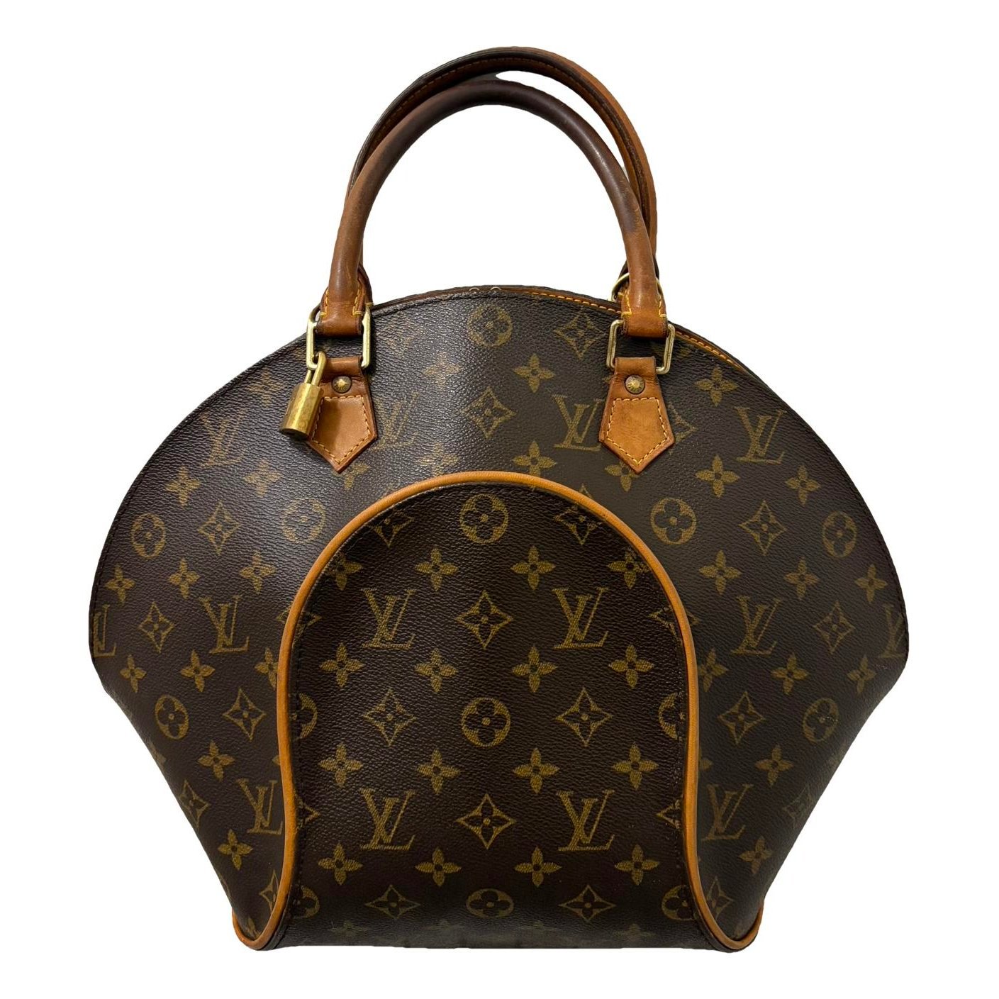 Ellipse leather bag