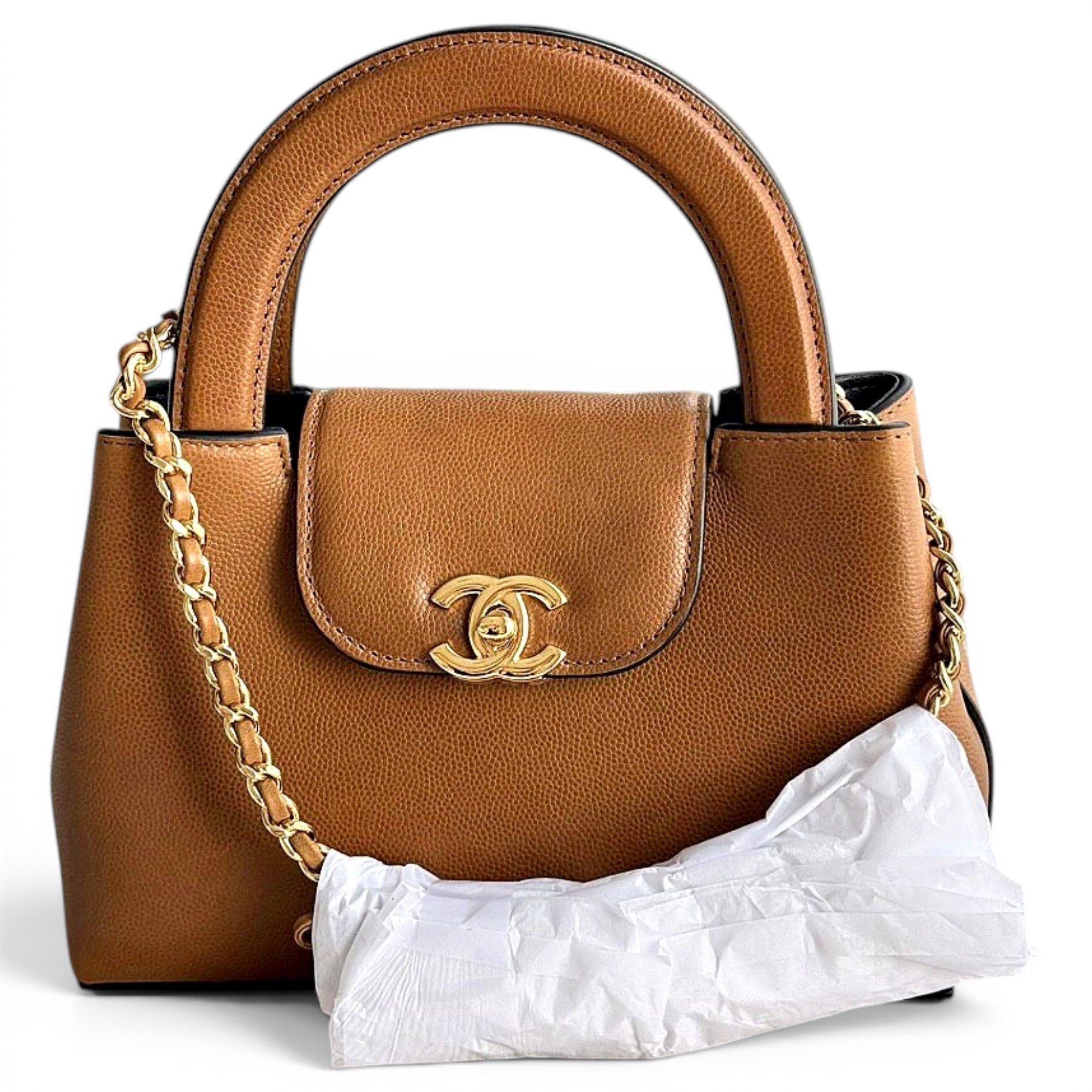 Leather mini bag