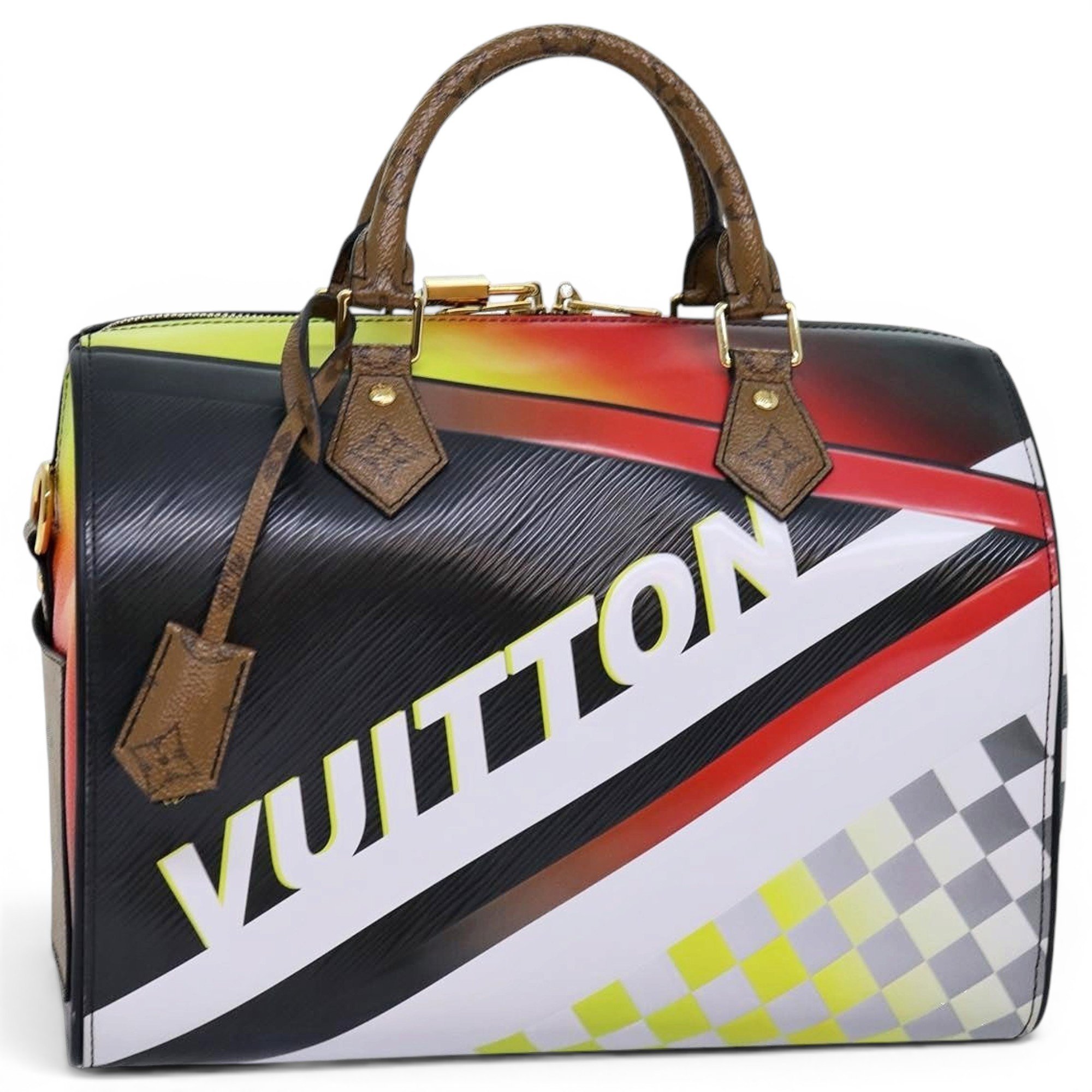 Louis Vuitton Speedy leather bag