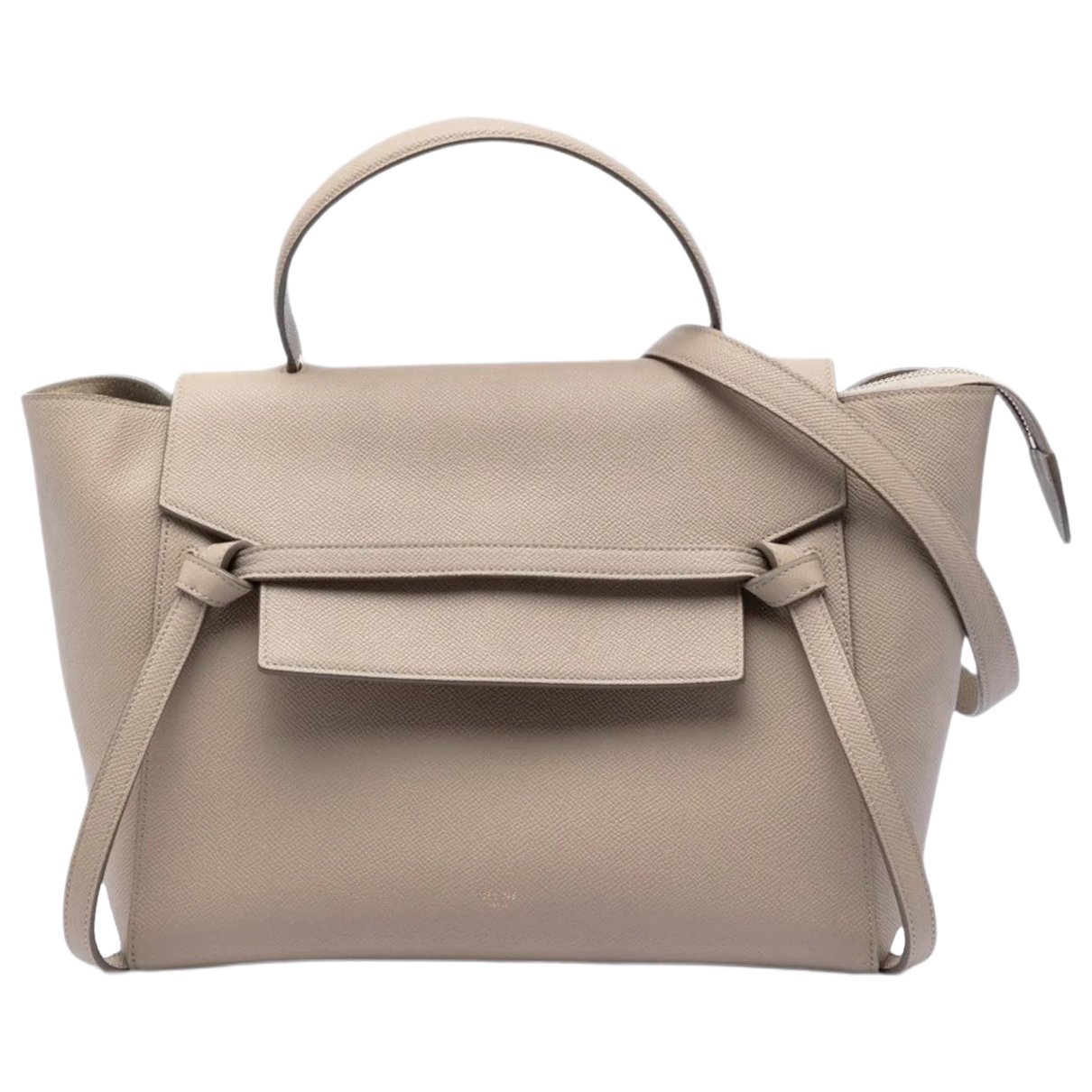 Belt leather mini bag