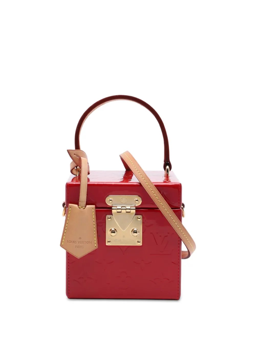2019 Monogram Vernis Bleecker Box vanity bag