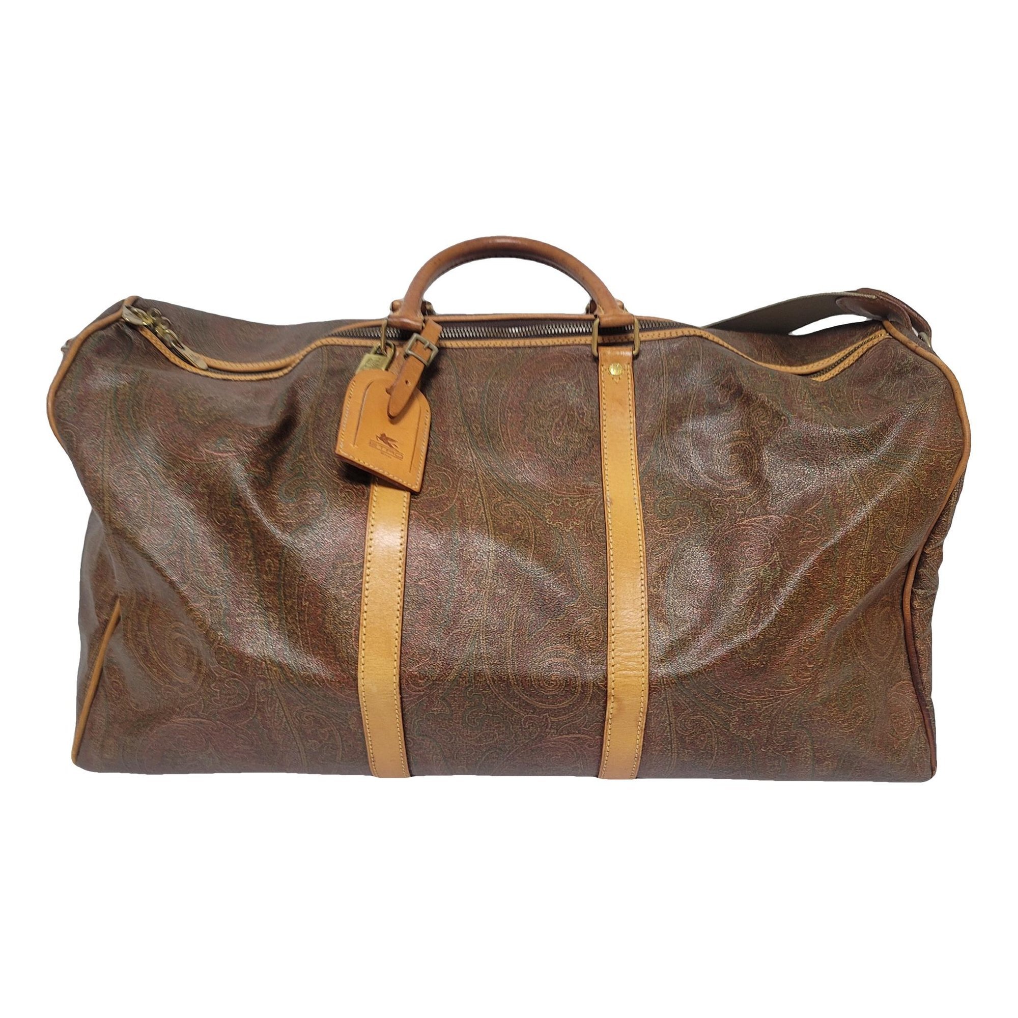 Etro Leather travel bag