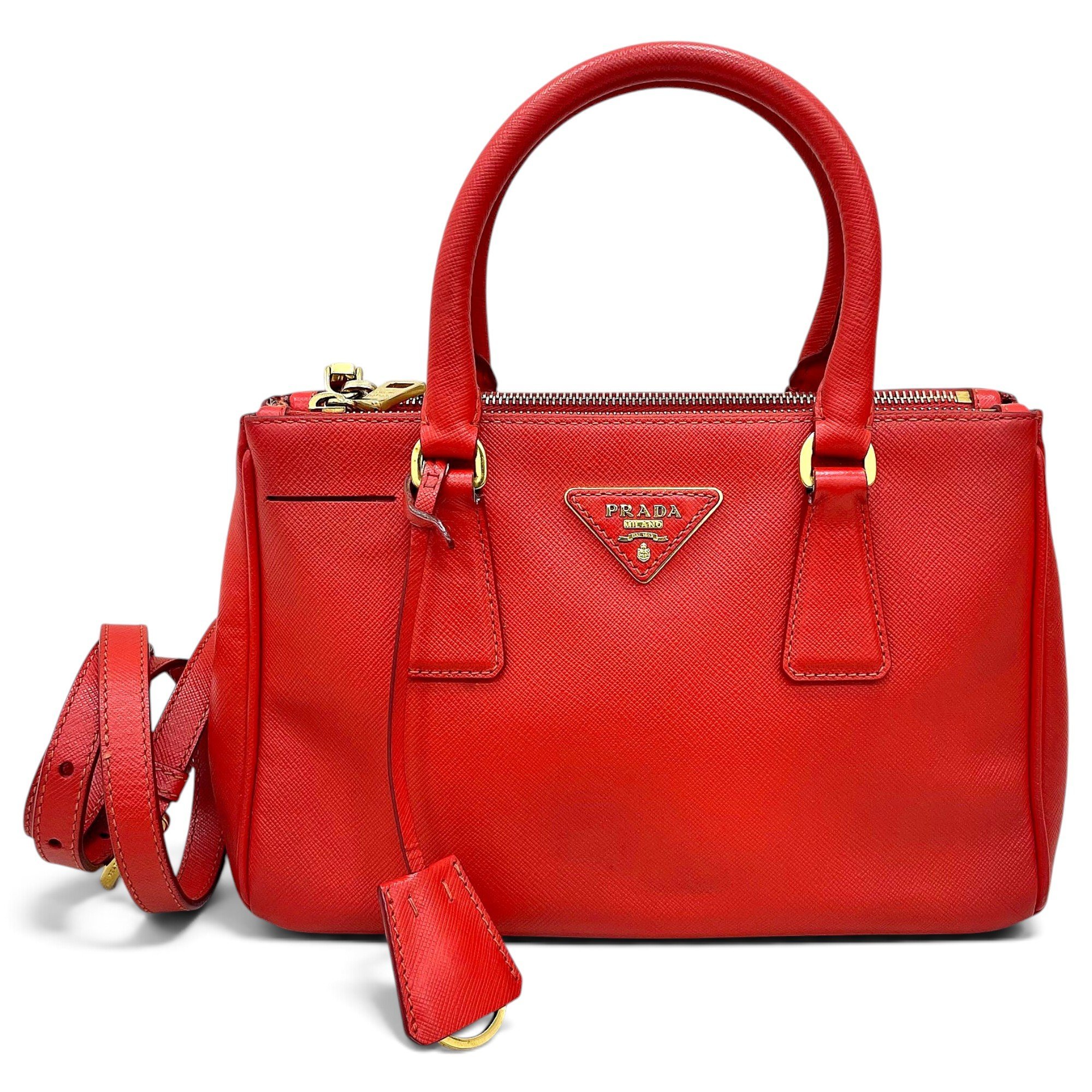 Galleria leather handbag