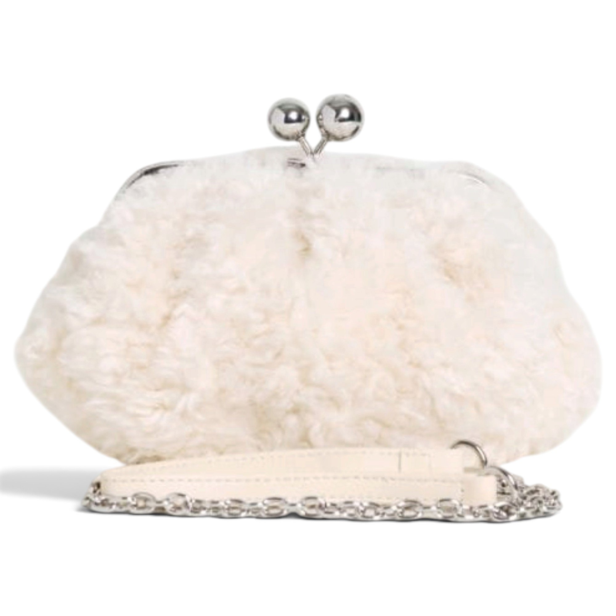 Faux fur handbag