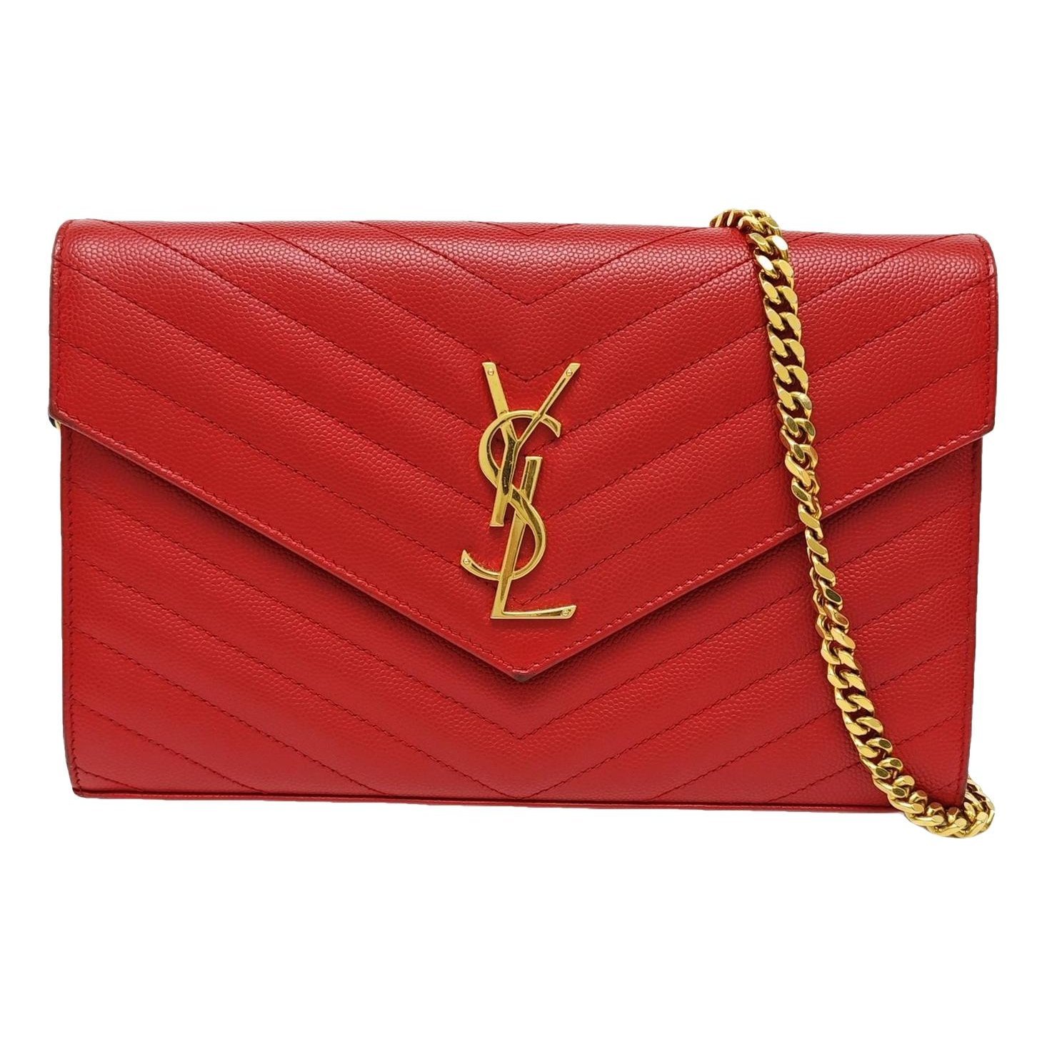 Baby monogramme leather handbag