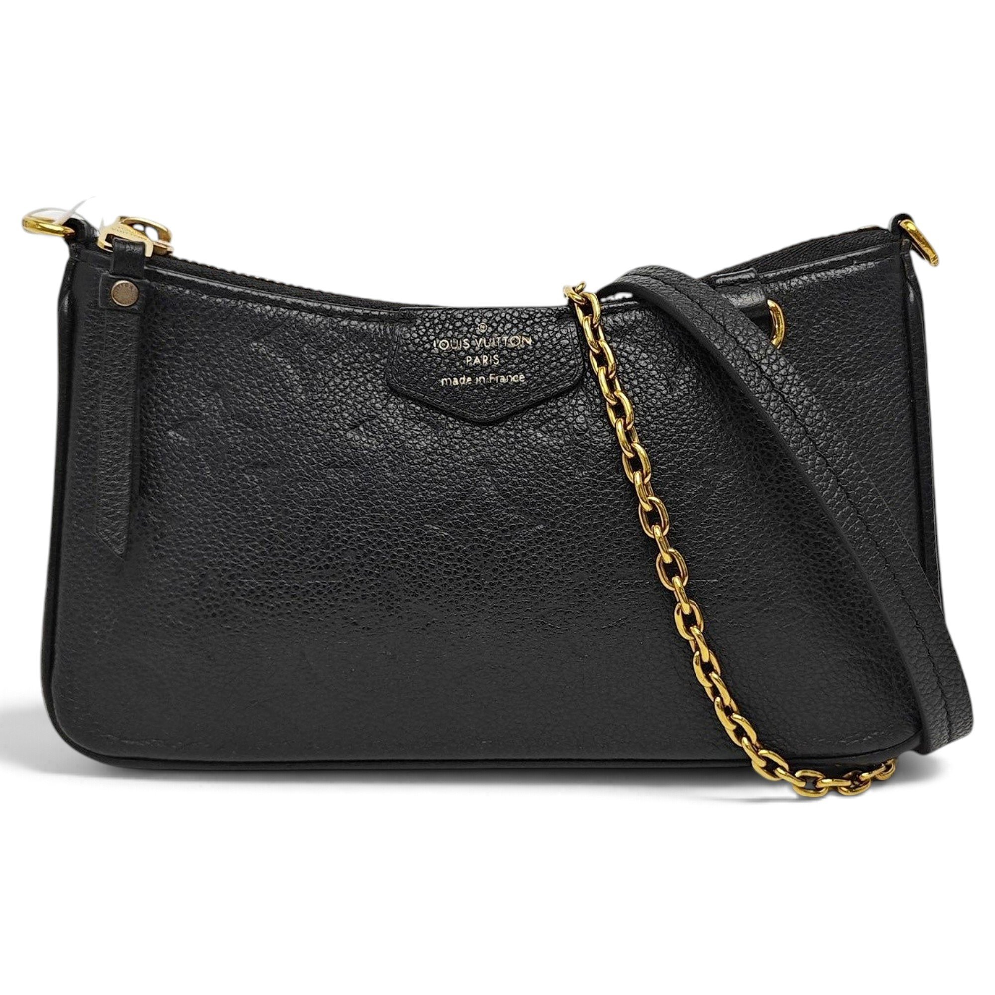 Easy Pouch On Strap leather handbag