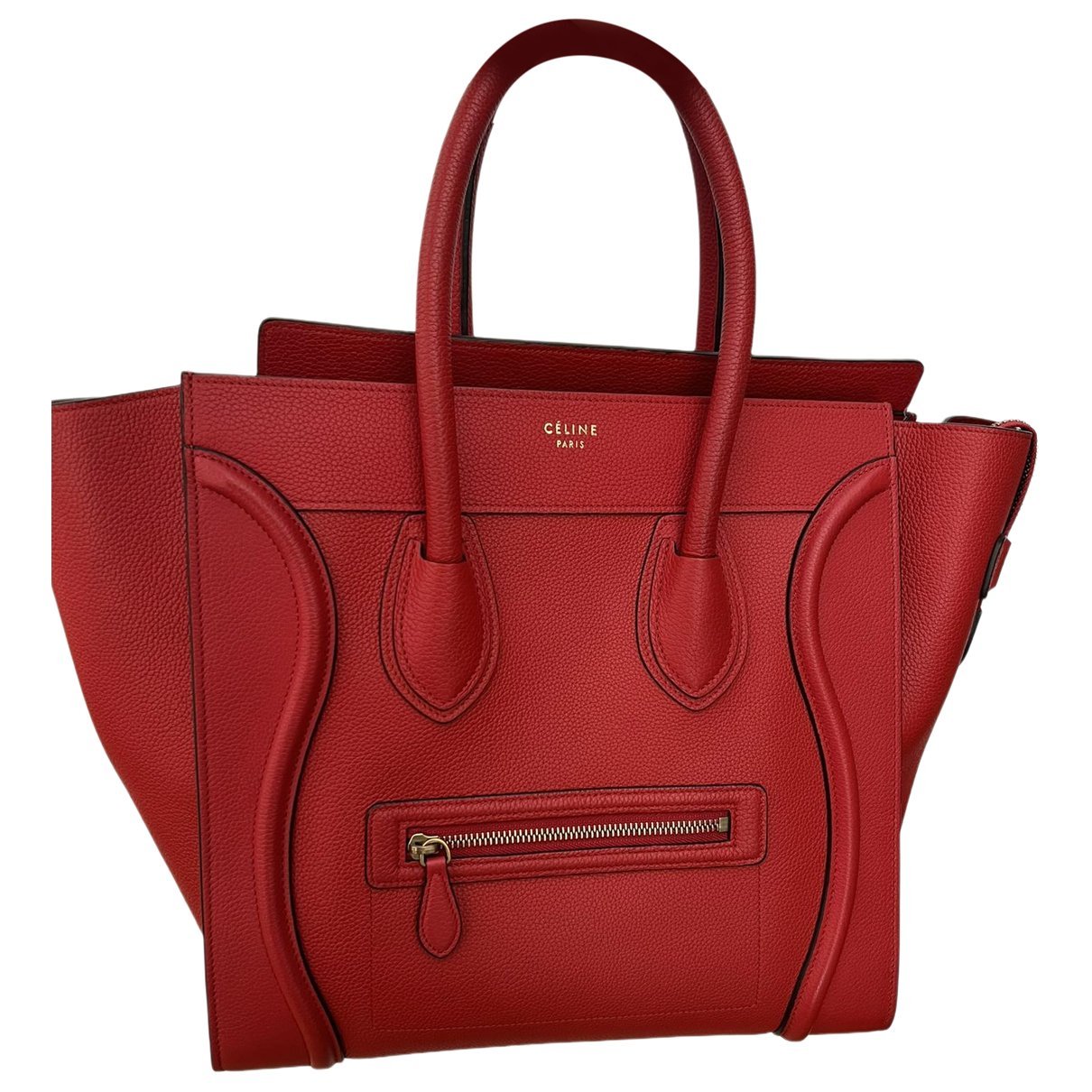 Luggage leather handbag